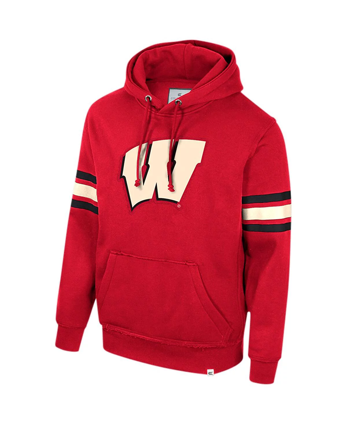 Колизей Мужской Colosseum Red Висконсинские барсуки Отдают честь пуловеру с капюшоном 10690₽