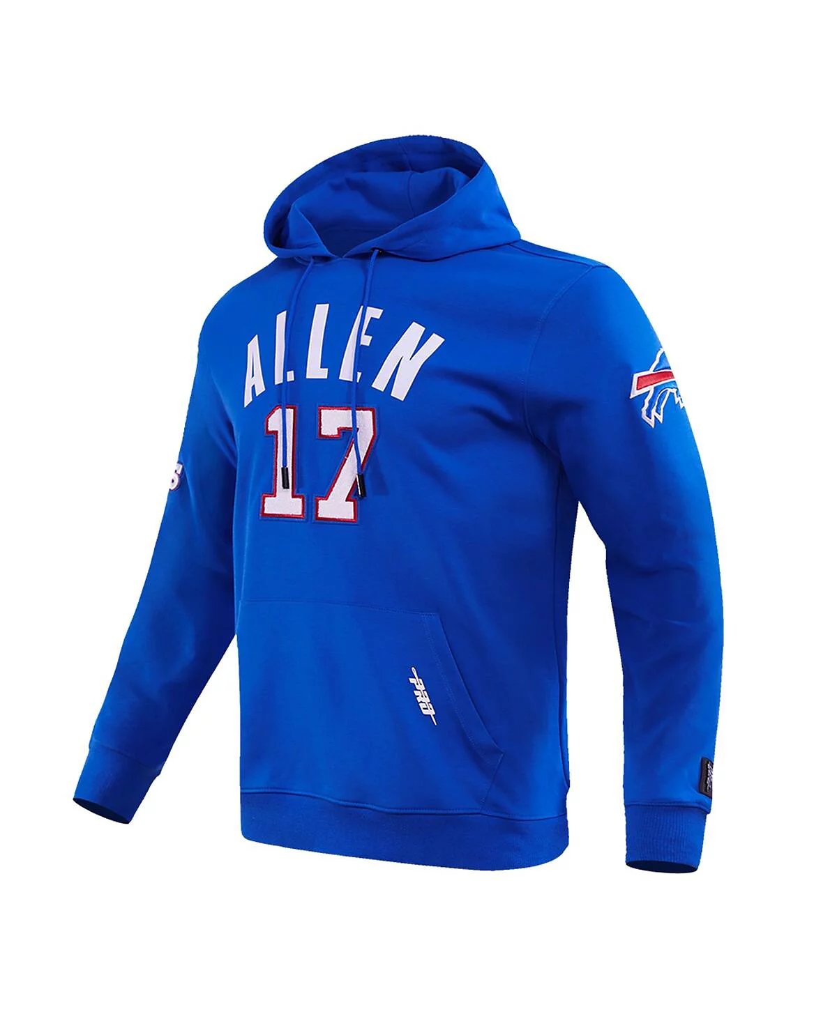 Пуловер с капюшоном Pro Standard Mens Pro Standard Josh Allen Royal Buffalo Bills с именем и номером игрока