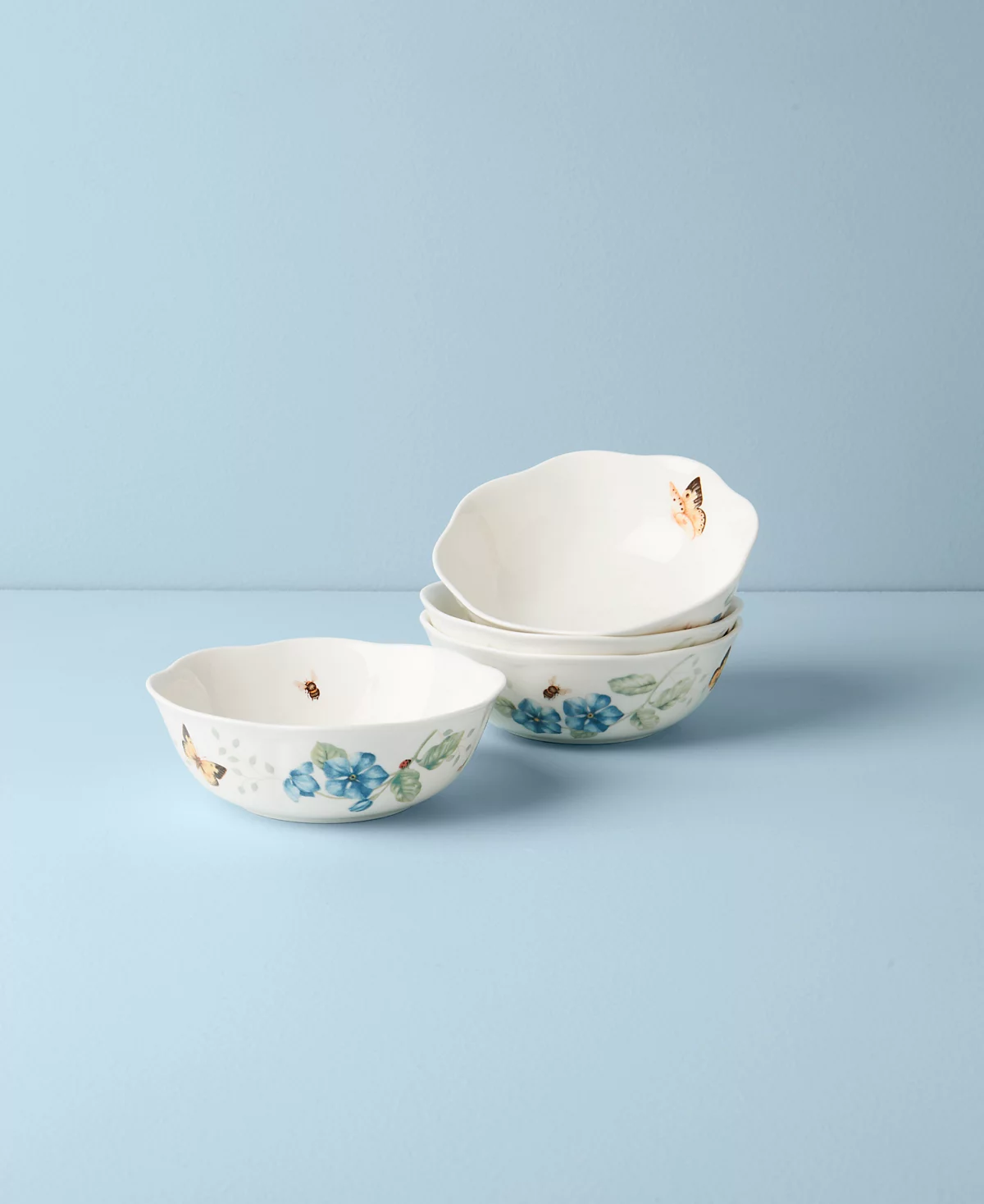 Универсальный набор мисок Lenox Lenox Butterfly Meadow из 4 предметов
