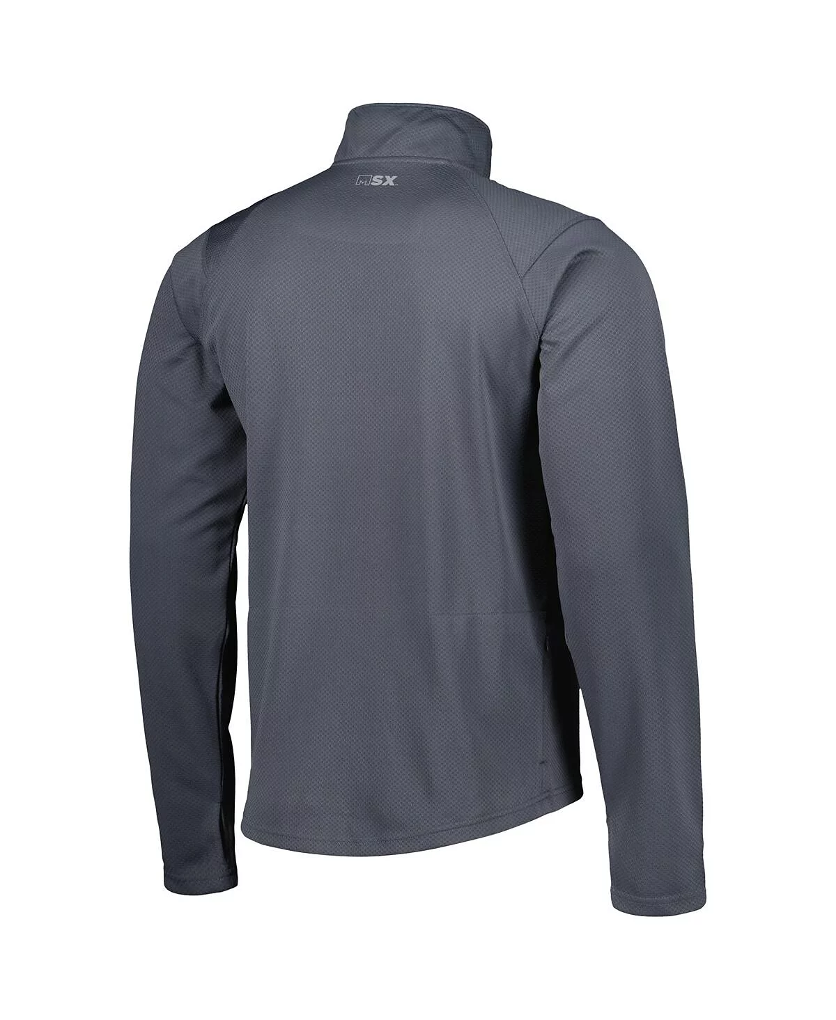 MSX by Michael Strahan Мужская толстовка MSX by Michael Strahan Charcoal Denver Broncos с капюшоном на молнии 11390₽