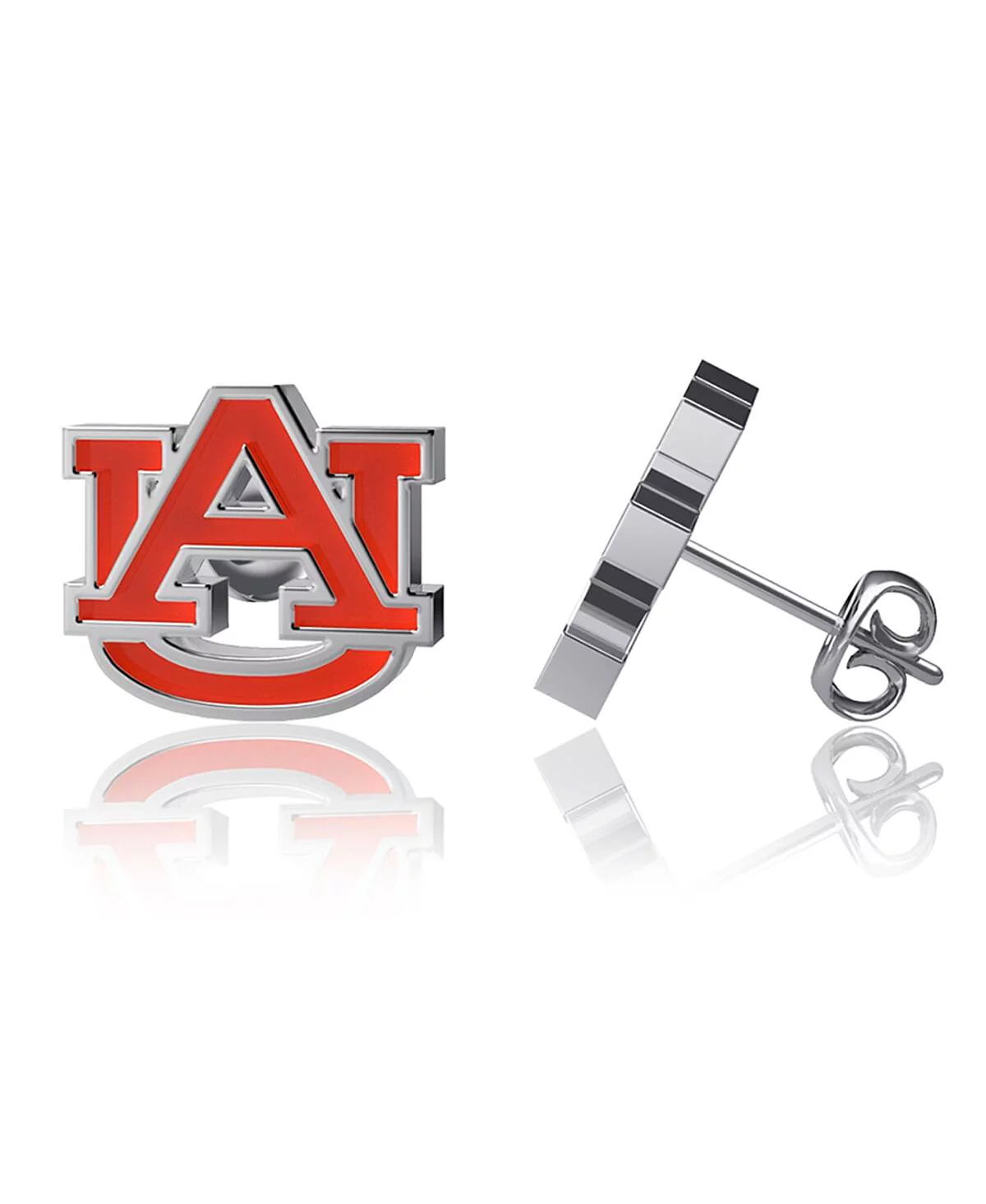 Dayna Designs Женские серьги-гвоздики с серебристой эмалью Dayna Designs Auburn Tigers 7790₽