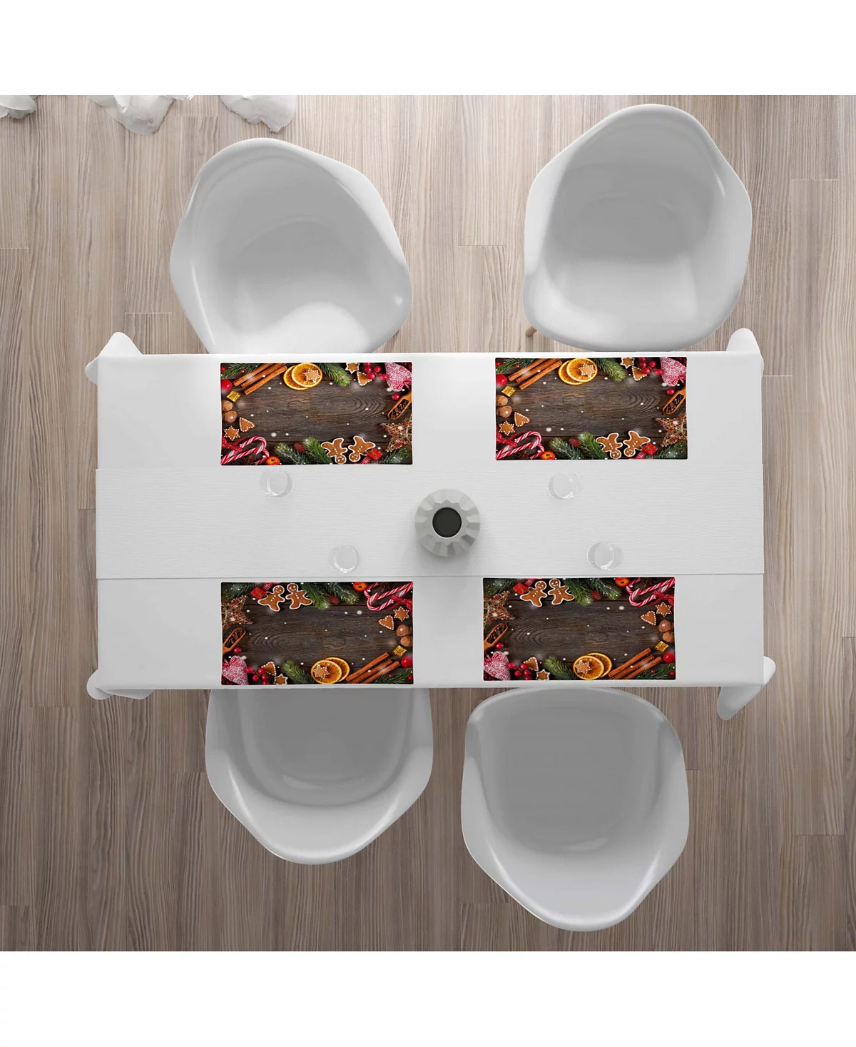 Коврики для столовых приборов Ambesonne Ambesonne Пряничный человечек набор из 4 штук 9690₽