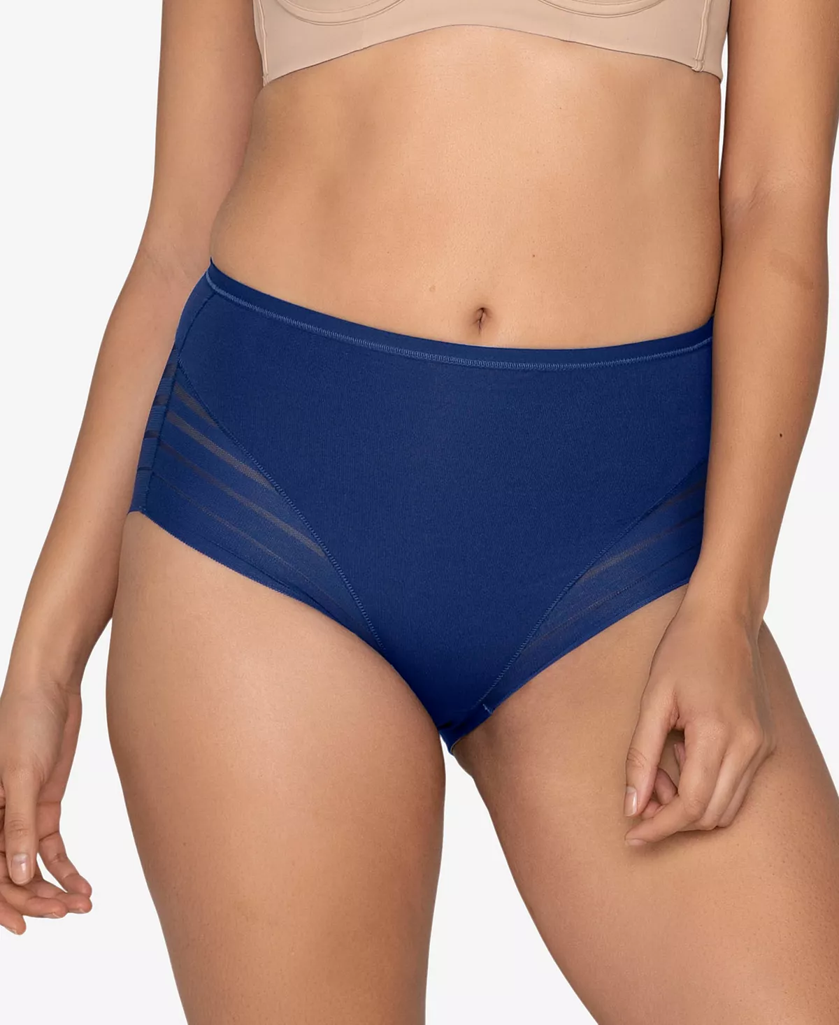  Женские кружевные трусики Classic Shaper в незаметную полоску