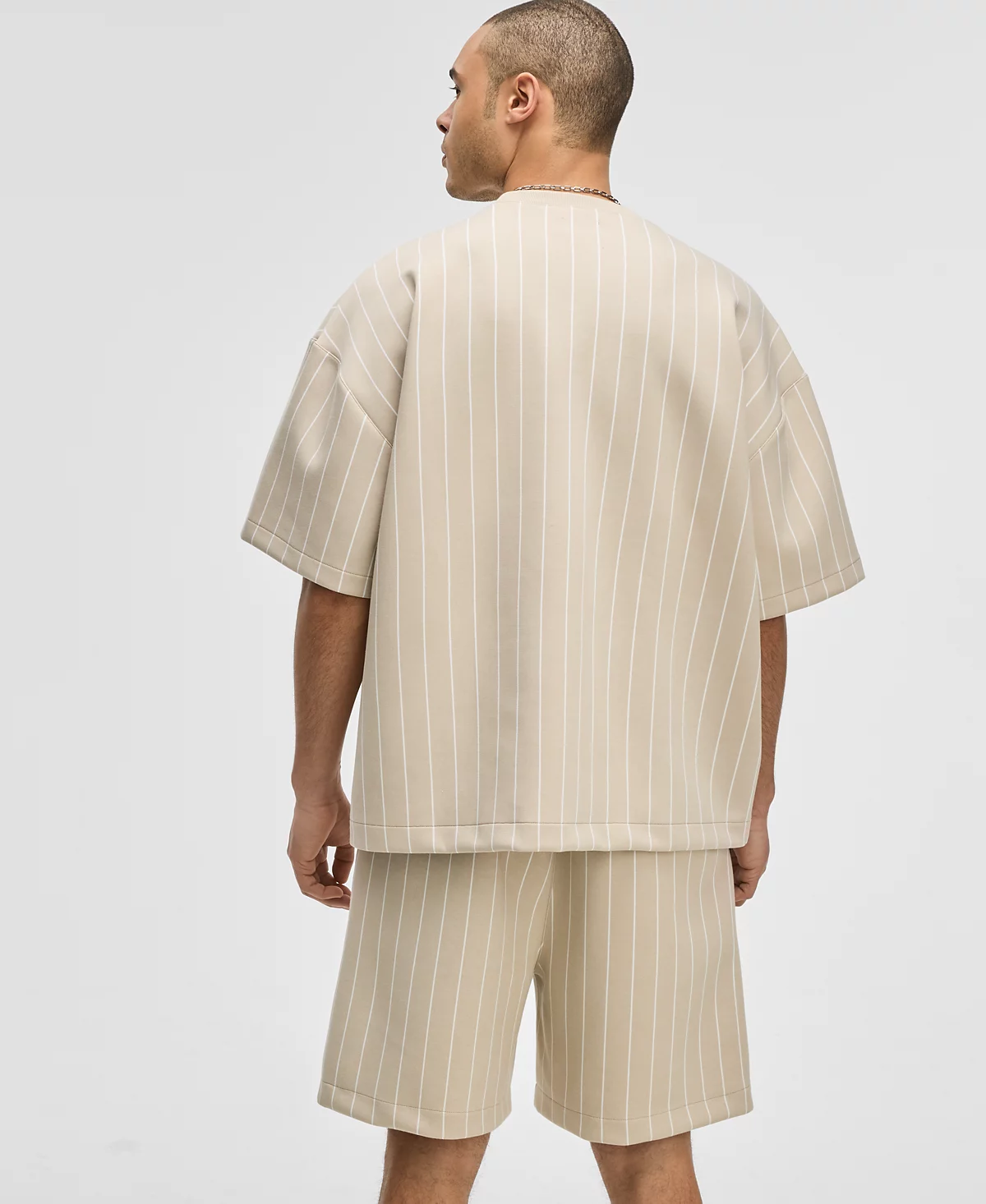 Мужская толстовка в тонкую полоску Mode of One Оверсайз эксклюзивно представленная в Macys 10590₽