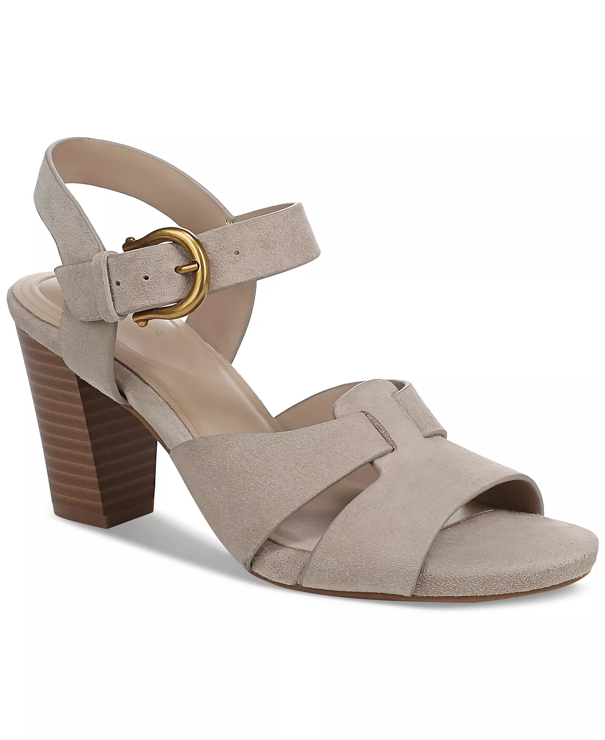 Женские босоножки-платья Angellina на наборном каблуке из пены с эффектом памяти созданные для Macys 18890₽