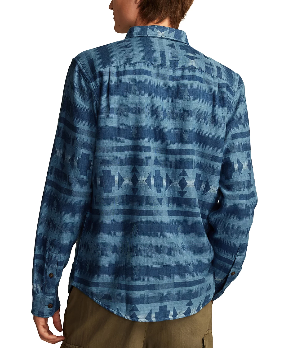 Мужская жаккардовая рубашка с длинным рукавом Humboldt двойного плетения от бренда Lucky 10190₽