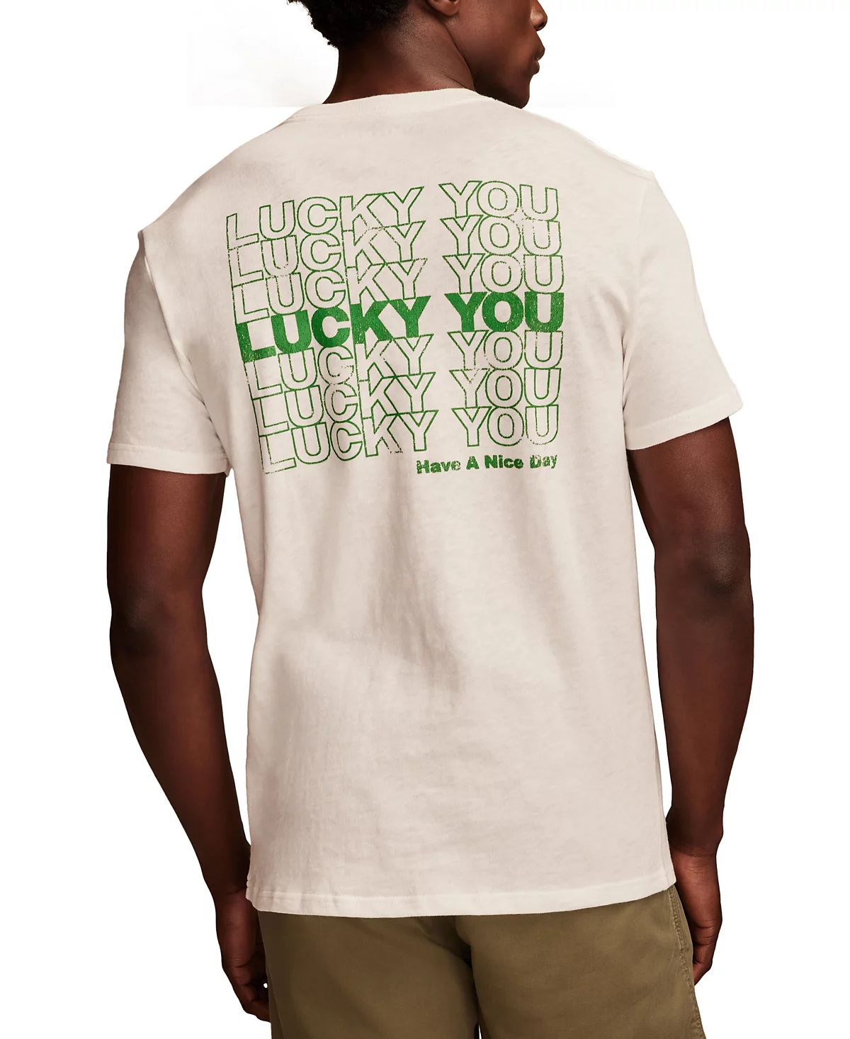Мужская футболка с графическим принтом Lucky Brand от бренда Lucky You 4490₽