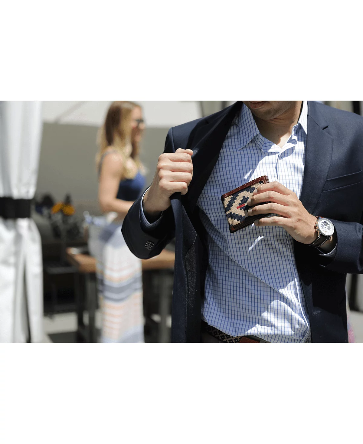 Мужской кошелек-футляр La Matera