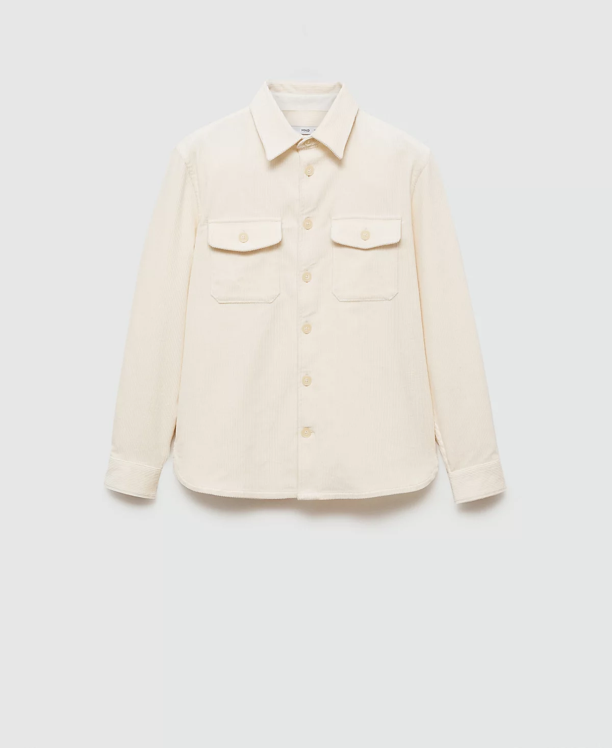 Мужская вельветовая рубашка с карманами Mango 9490₽