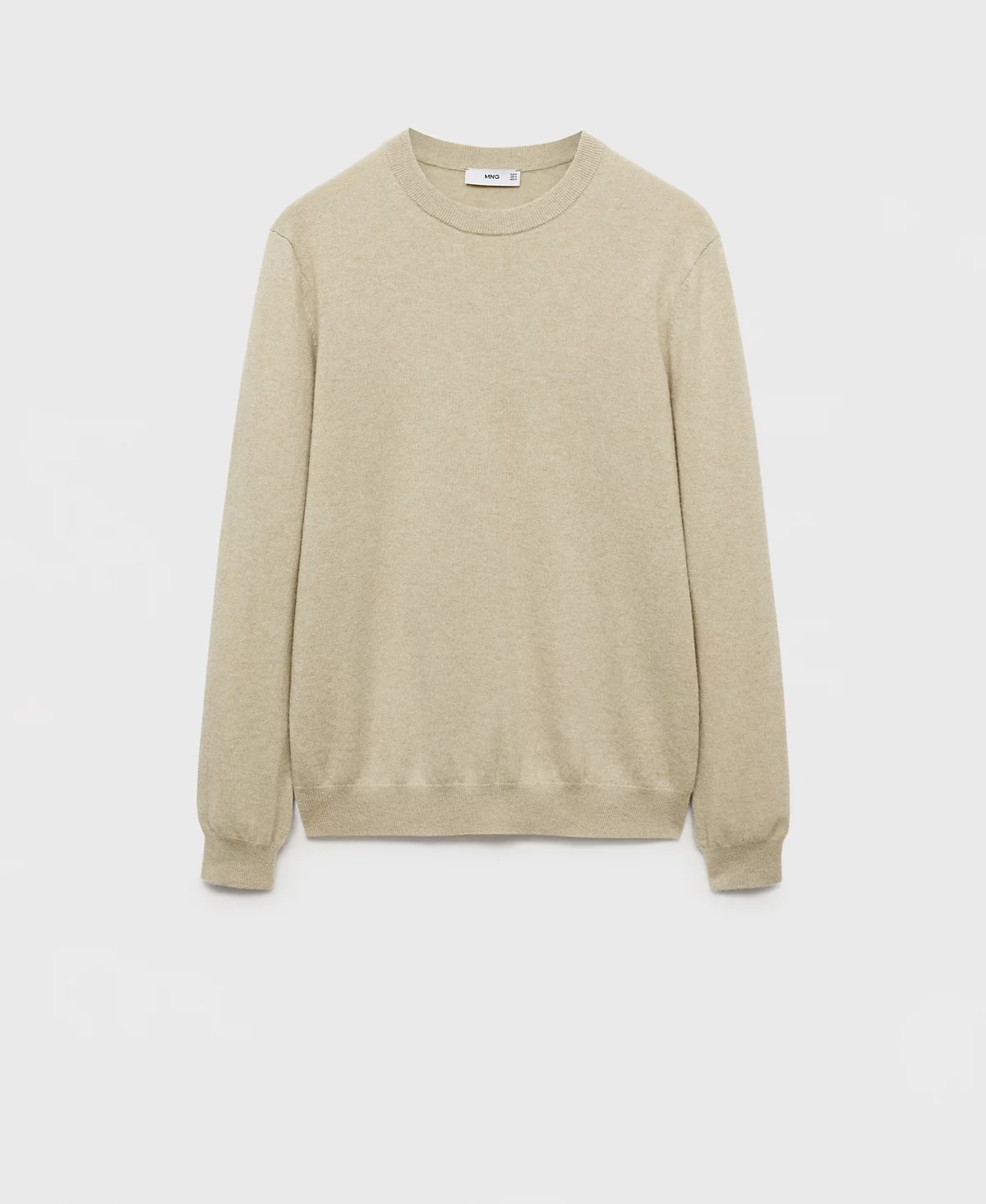 Мужской приталенный кашемировый свитер Mango 38090₽