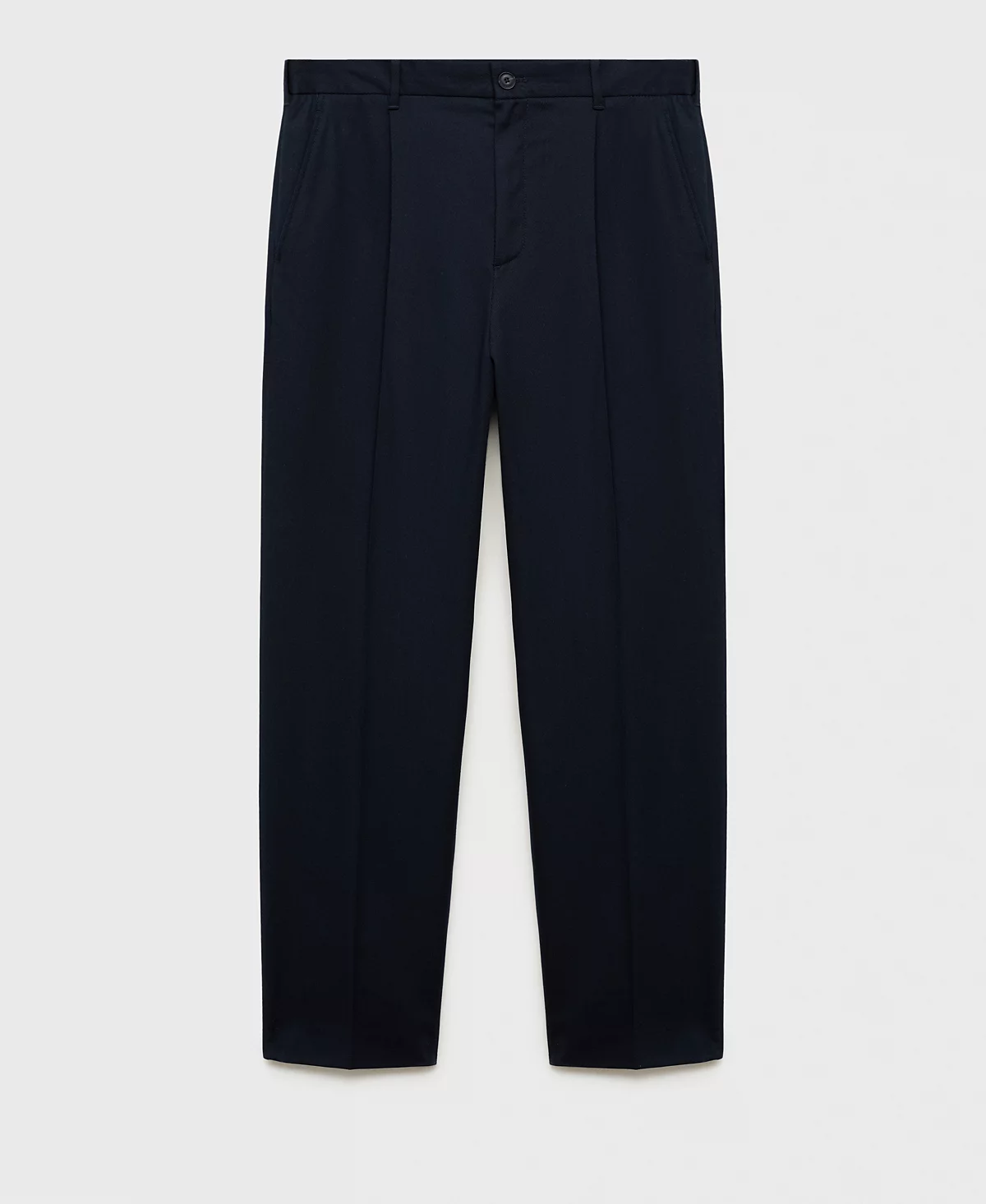 Мужские облегающие брюки в складку Mango 11390₽