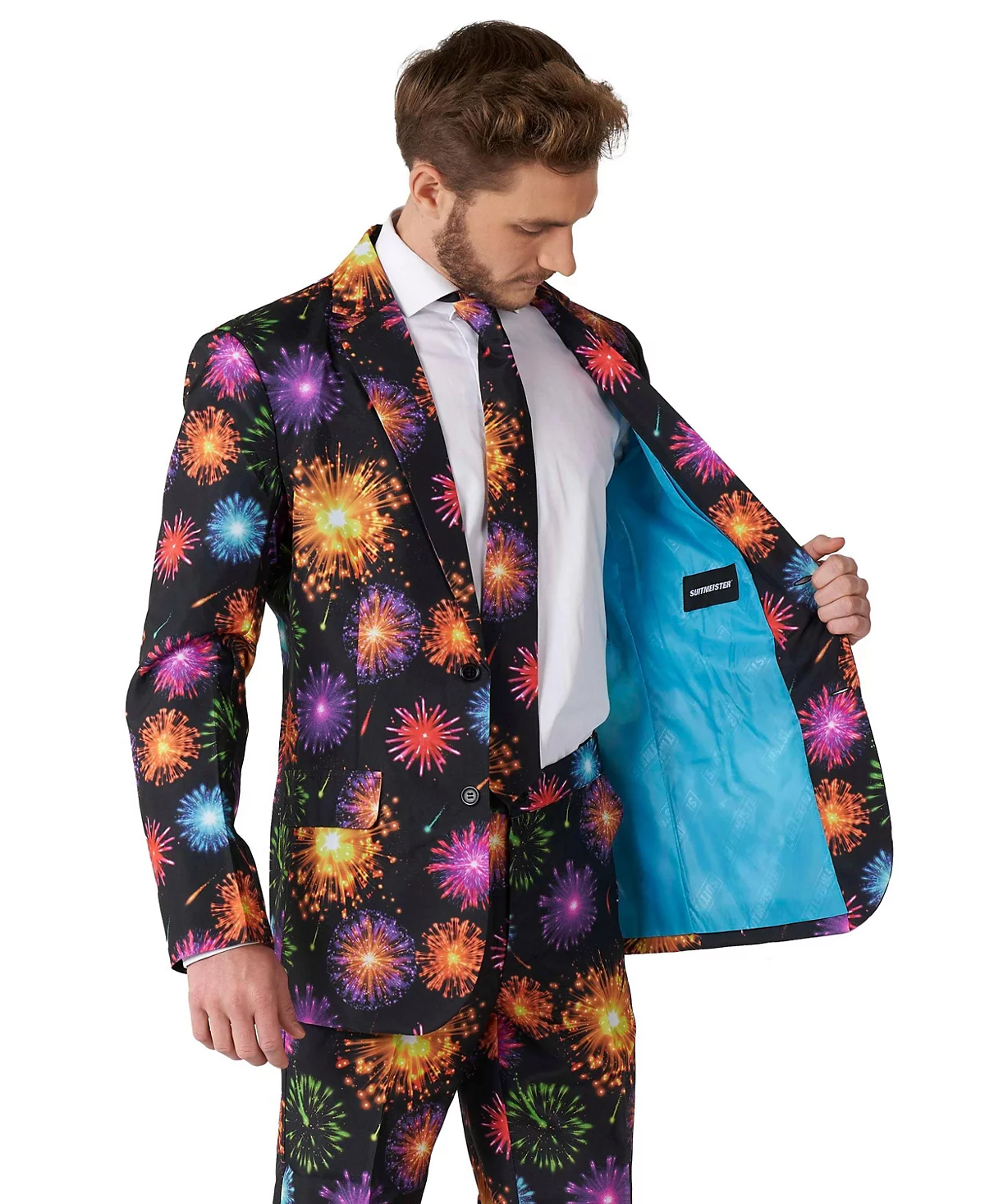 Мужской костюм Suitmeister на День святого Валентина - Love Costume - Приталенный крой - Белый