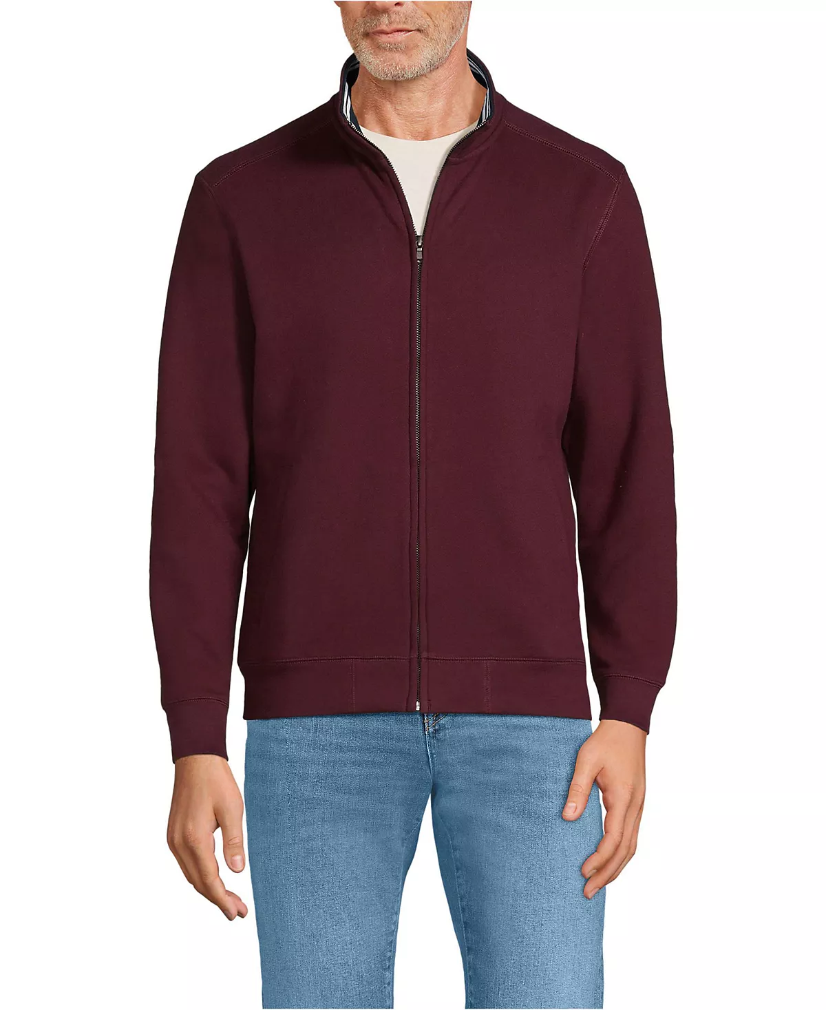 Мужские спортивные брюки с длинными рукавами и имитацией полной молнии 9090₽