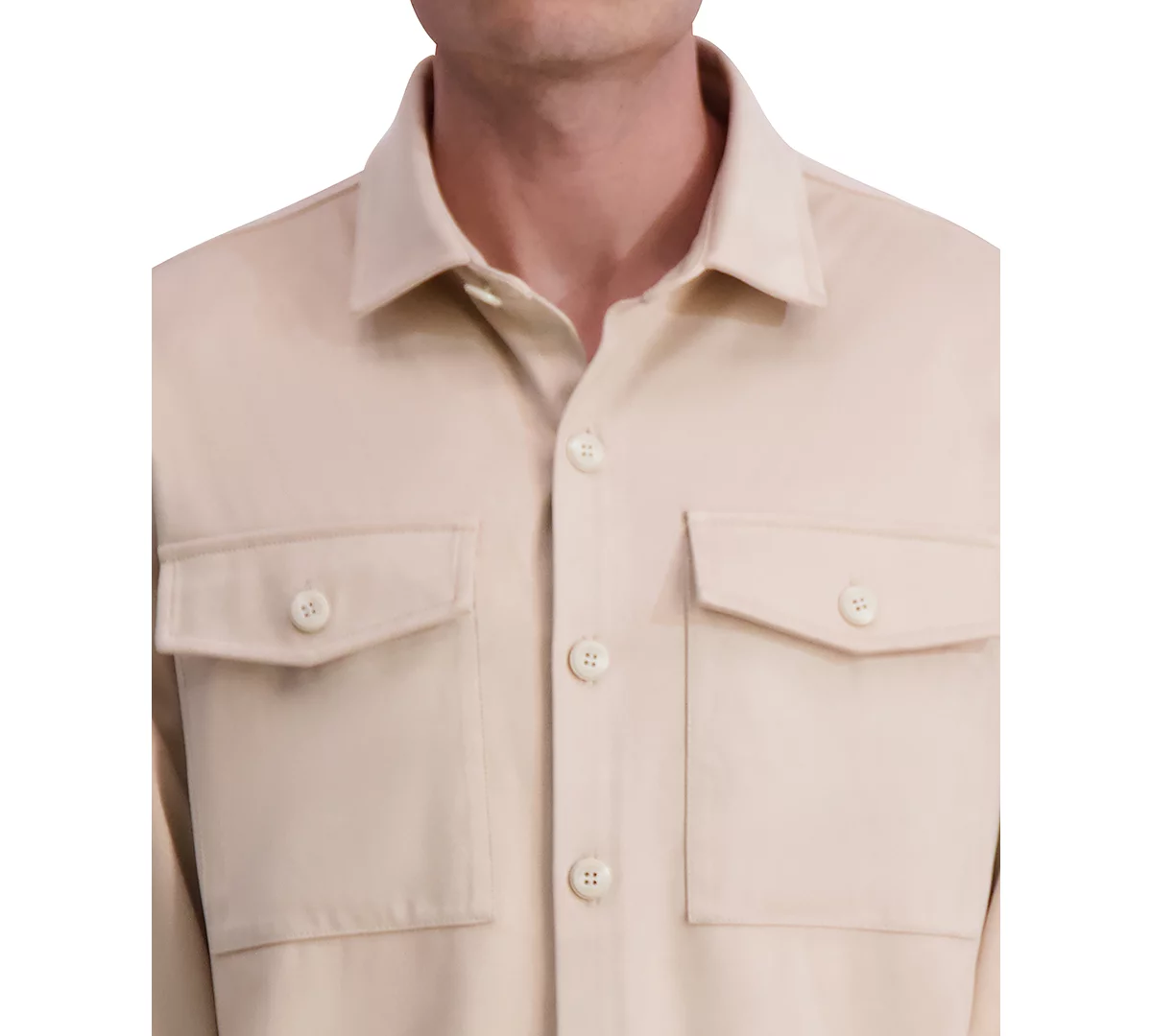 Мужская рубашка-пиджак от КАРЛА ЛАГЕРФЕЛЬДА в ПАРИЖЕ 34090₽