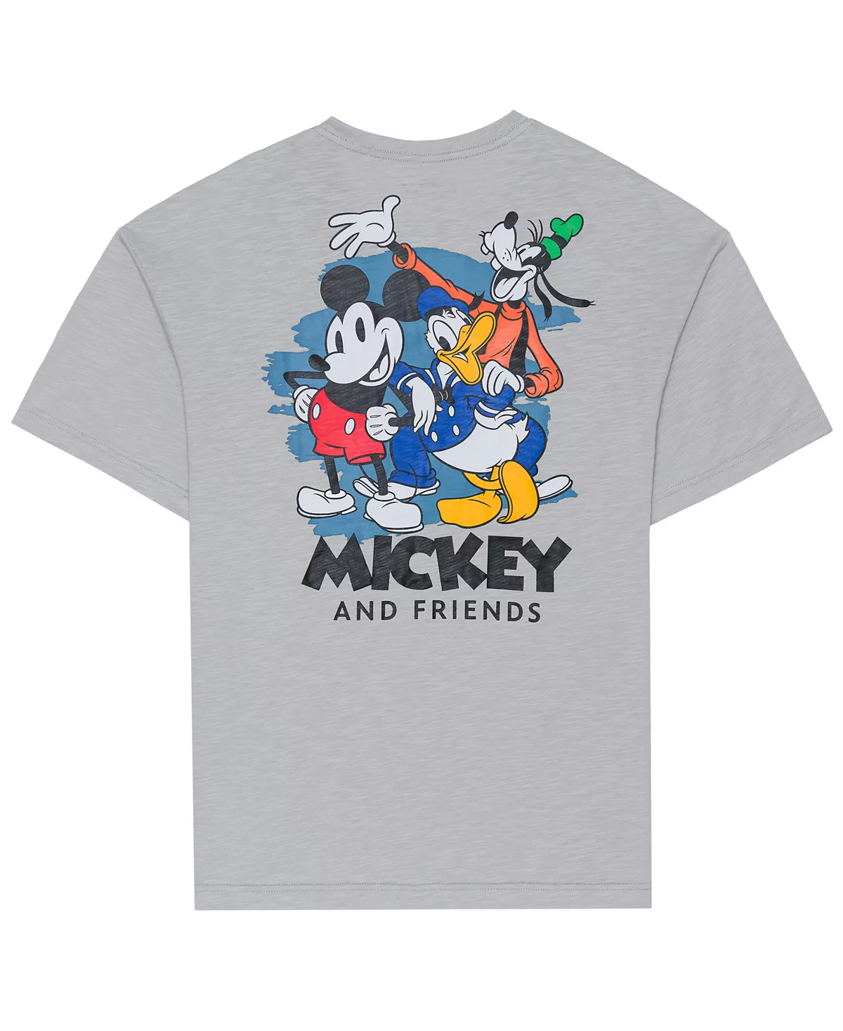 Мужская футболка с коротким рукавом Mickey Friends спереди и сзади 2290₽