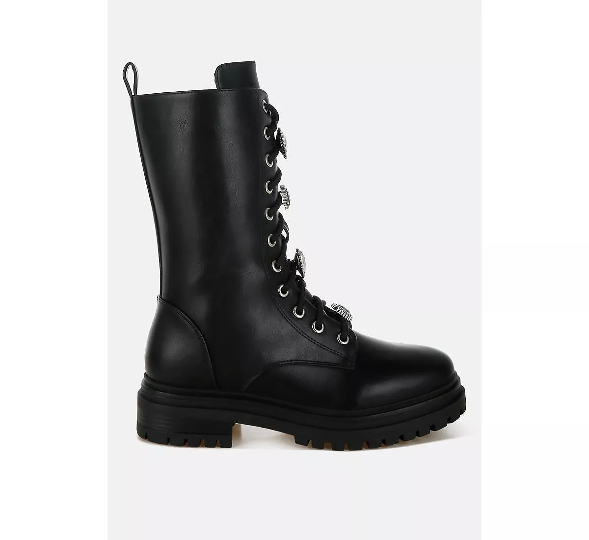 Массивные сапоги Nimba украшенные стразами и драгоценными камнями 13690₽