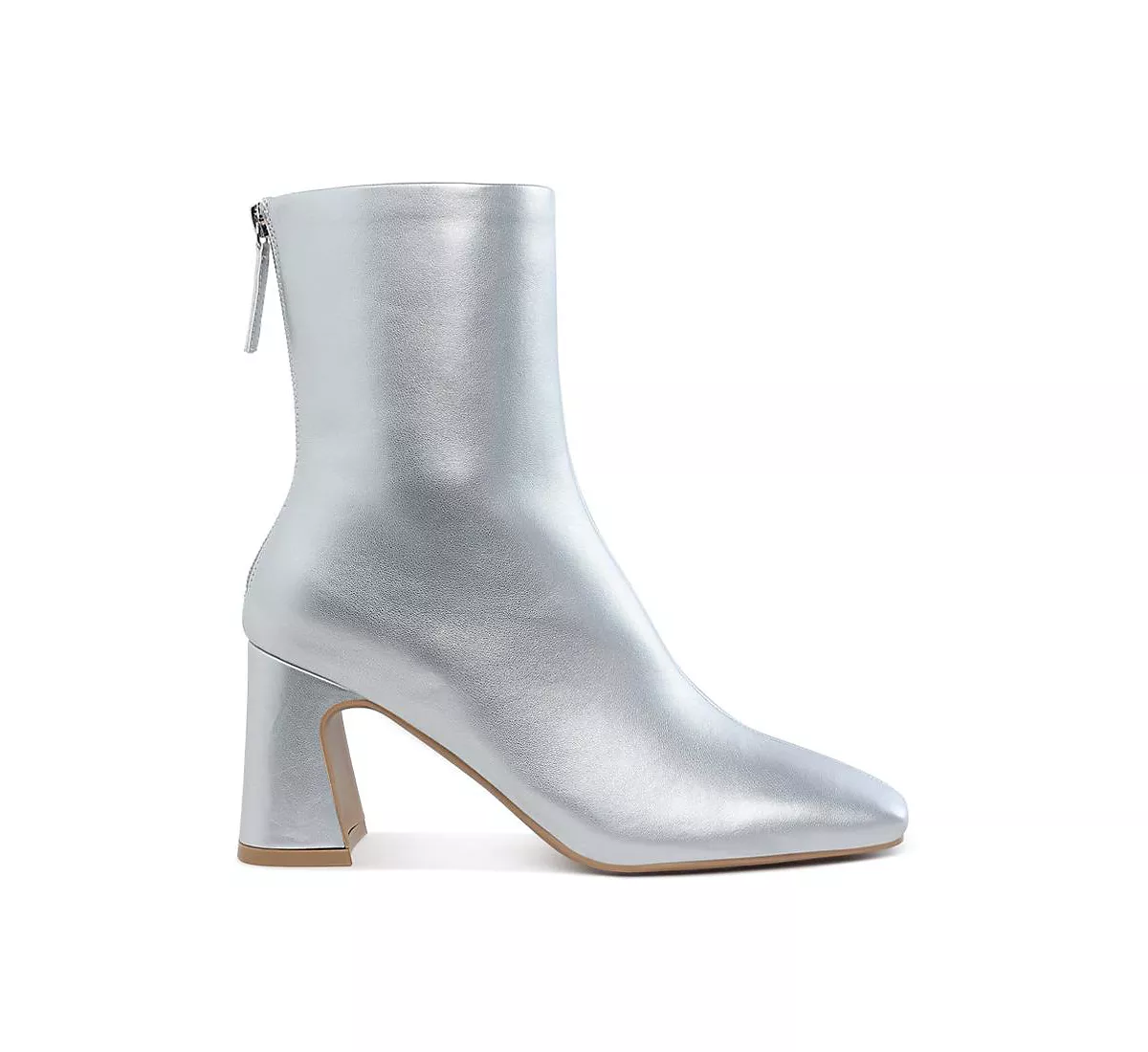 Металлические ботильоны Simba с квадратным носком 10690₽