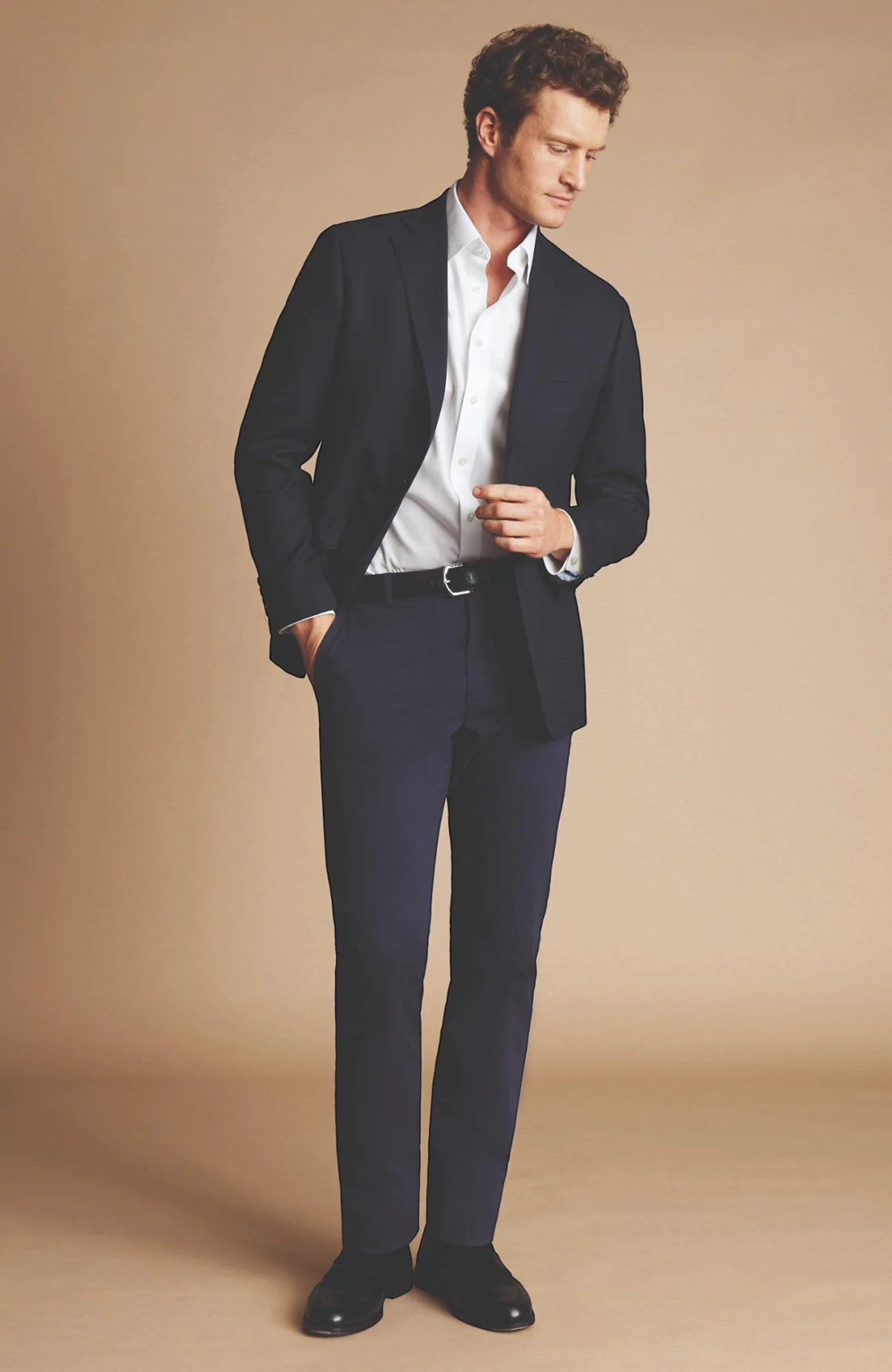 Приталенный мужской блейзер от Чарльза Тирвитта