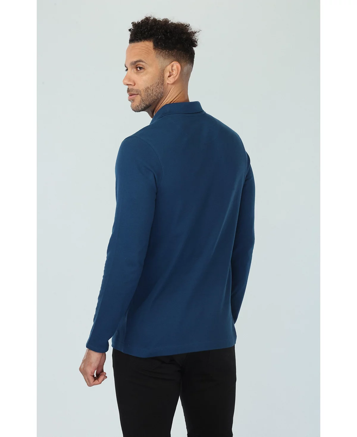 Мужское поло с длинным рукавом Poseidon от Vustra