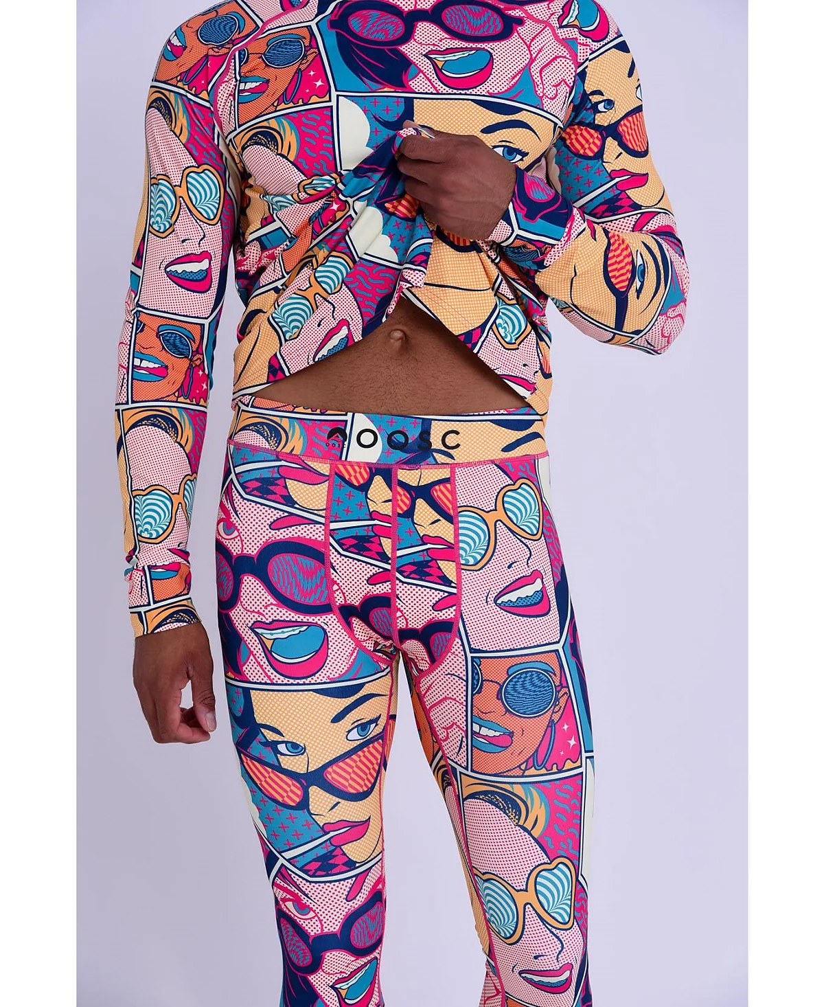 Мужские брюки с базовым слоем OOSC - Конфеты из комиксов 12590₽