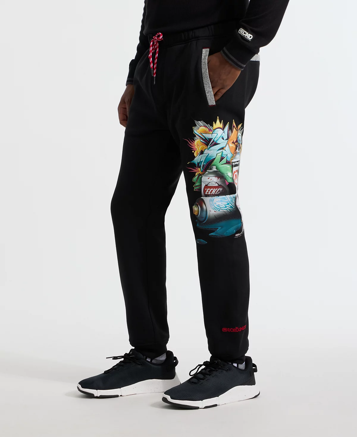 Мужские кроссовки Ecko Unltd для бега трусцой по городу со спреем