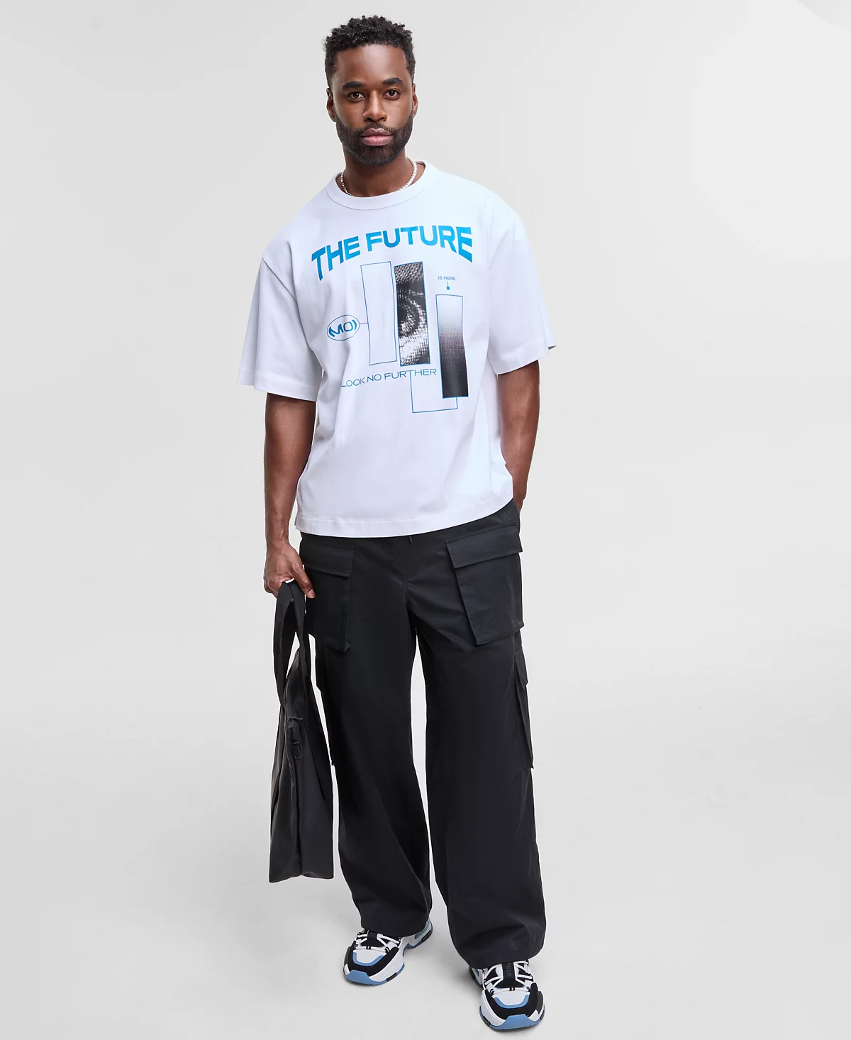 Мужская футболка свободного кроя с графическим принтом The Future от Mode of One эксклюзивно представленная в Macys 7490₽