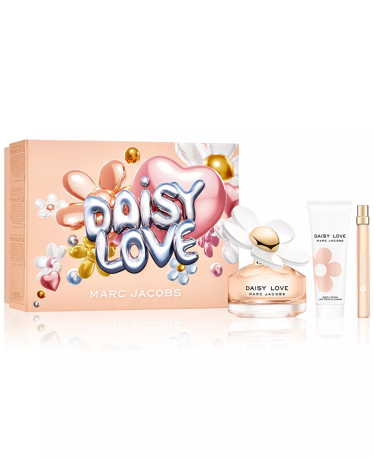 Подарочный набор туалетной воды MARC JACOBS Daisy Love, 3 шт.