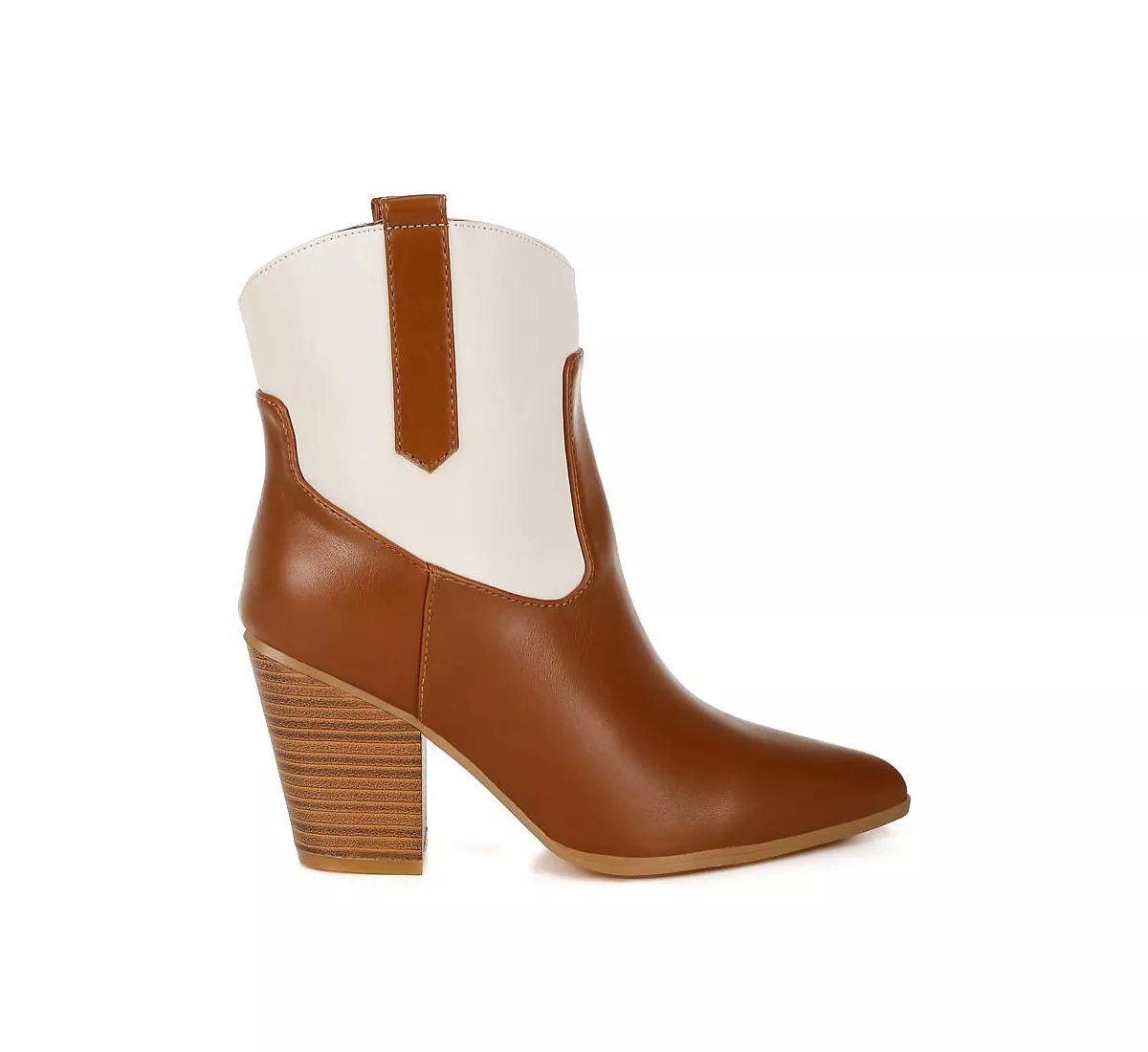 Скачут галопом двухцветные ковбойские сапоги 12190₽