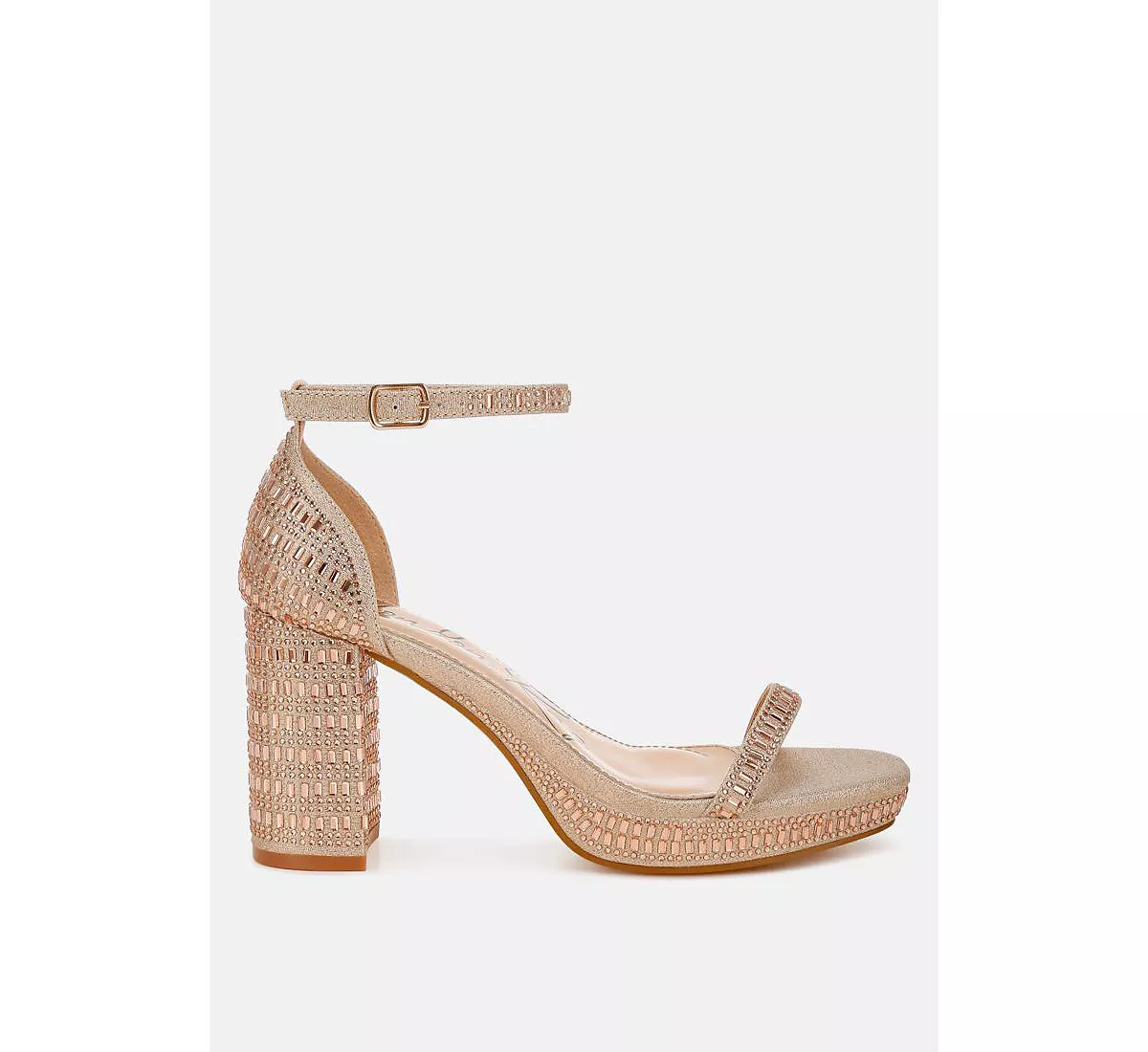 Босоножки Ronan Block украшенные стразами 8990₽