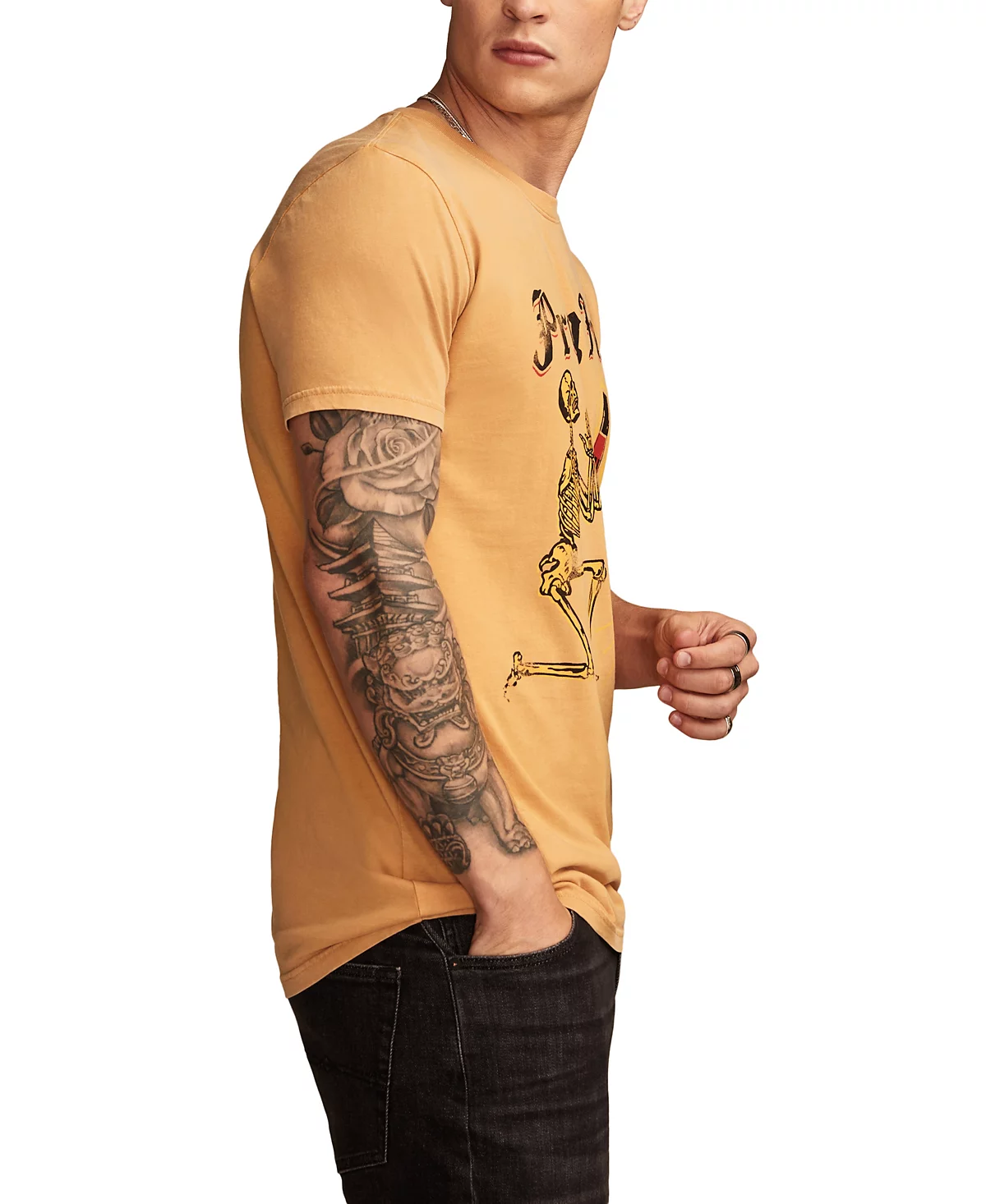 Мужская рубашка Lucky Brand Молись за острый соус 7490₽