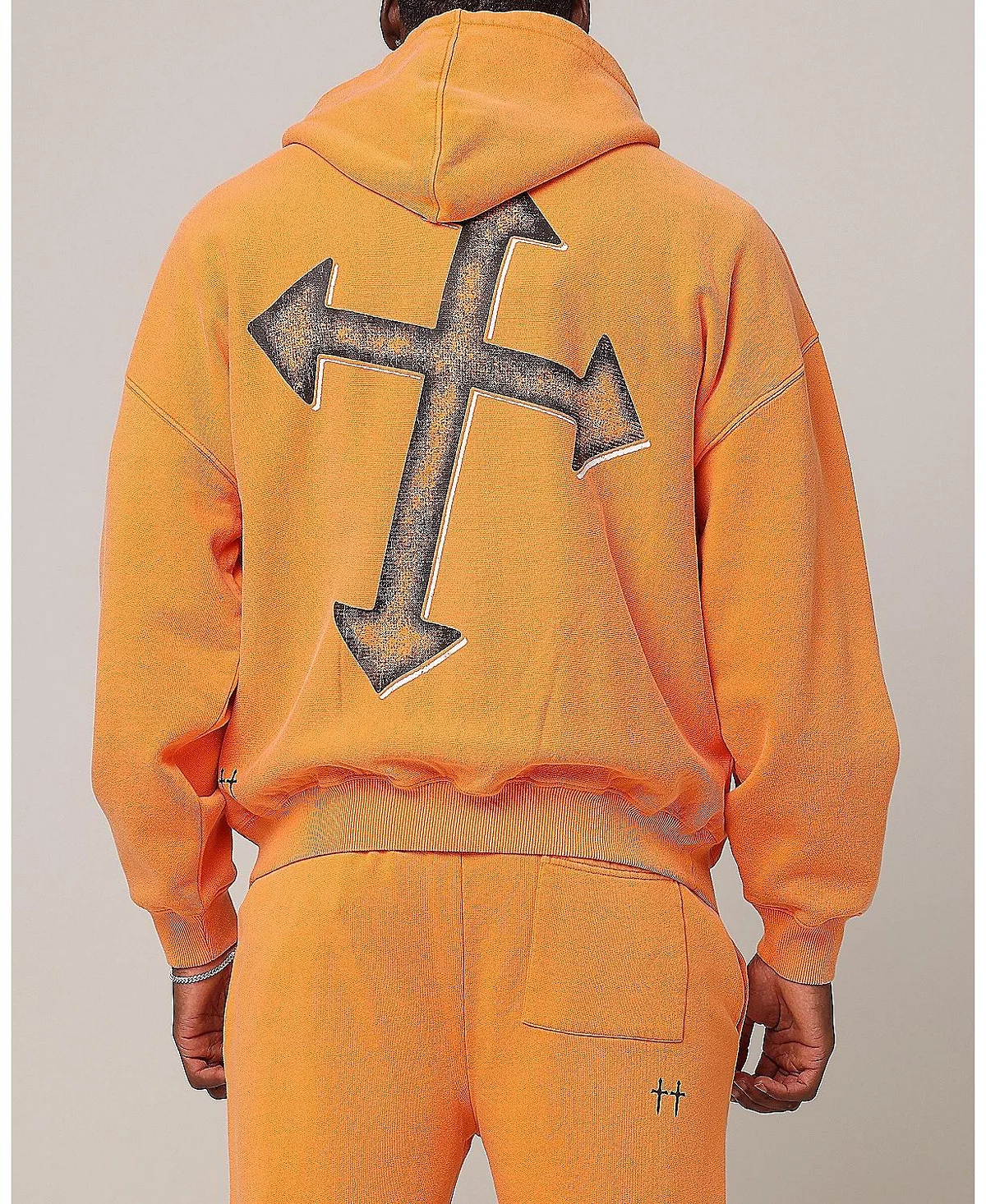 Мужская винтажная толстовка SSIX SAINT MORTA