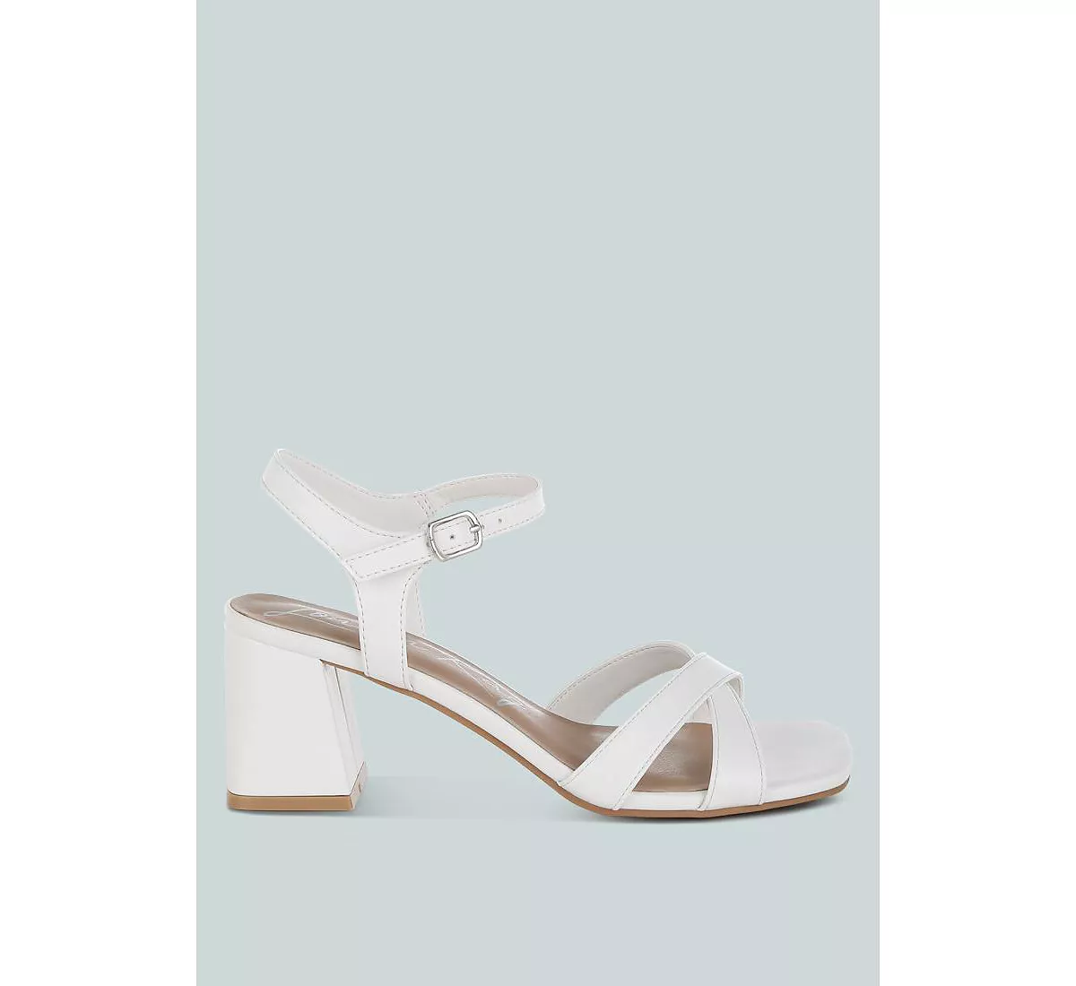 Босоножки на блочном каблуке с квадратным носком Edessa 9090₽