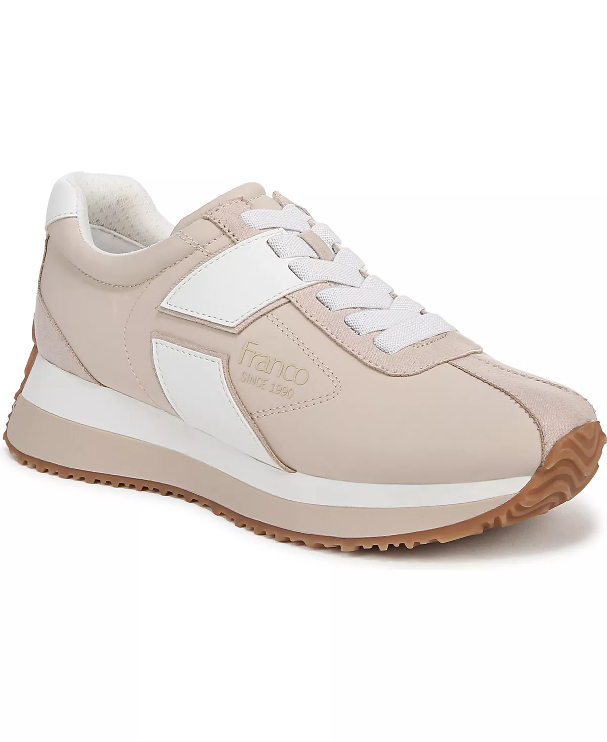 Женские кроссовки на платформе Erica на шнуровке 20890₽