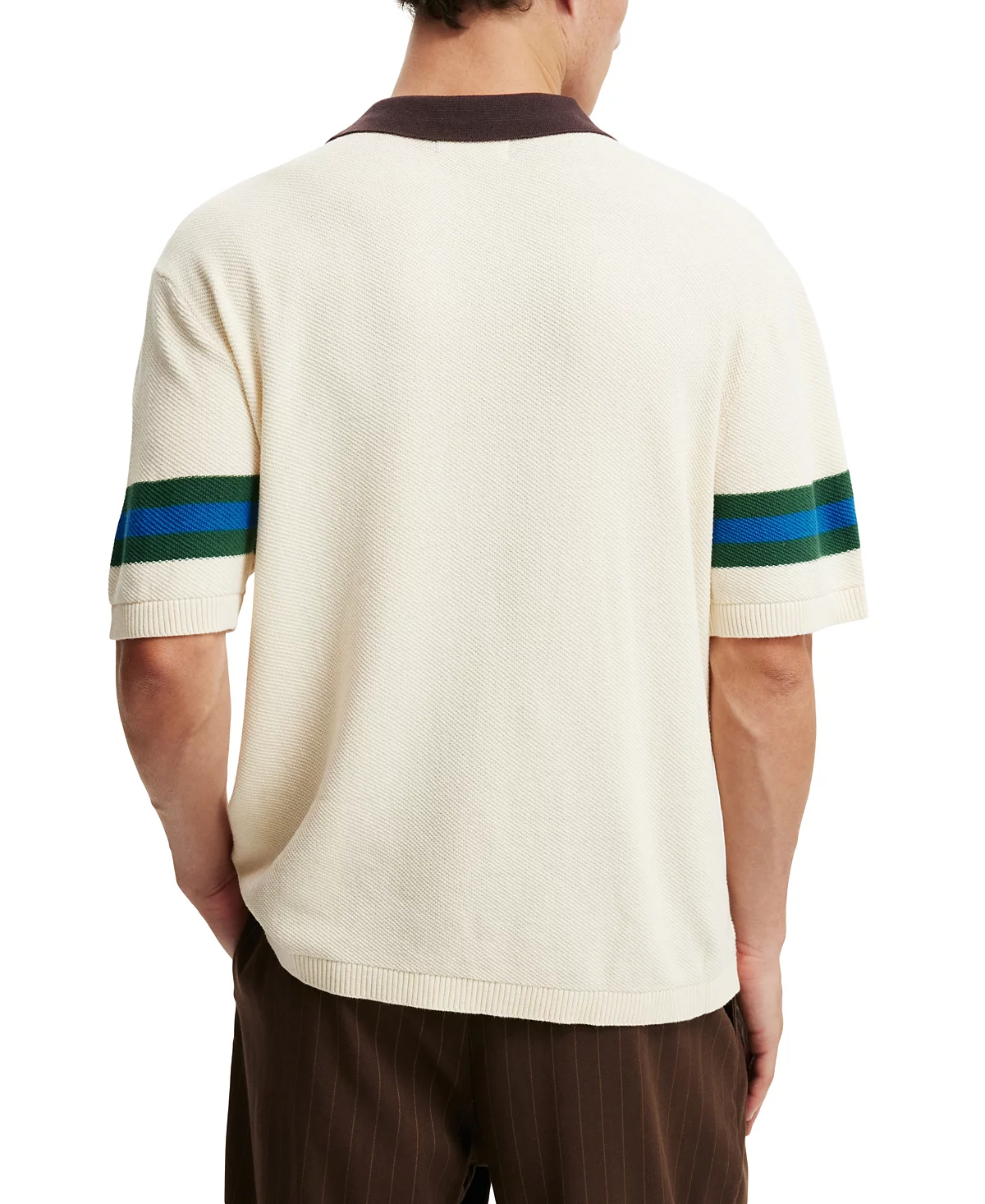 Мужская трикотажная футбольная рубашка поло ИЗ ХЛОПКА 11390₽