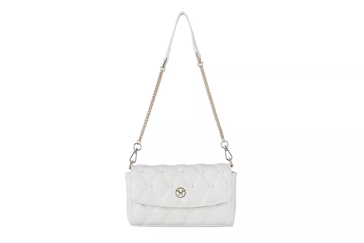 Стеганая сумка через плечо с жемчугом Маленькая коллекция кожаных сумок Chanel 20690₽