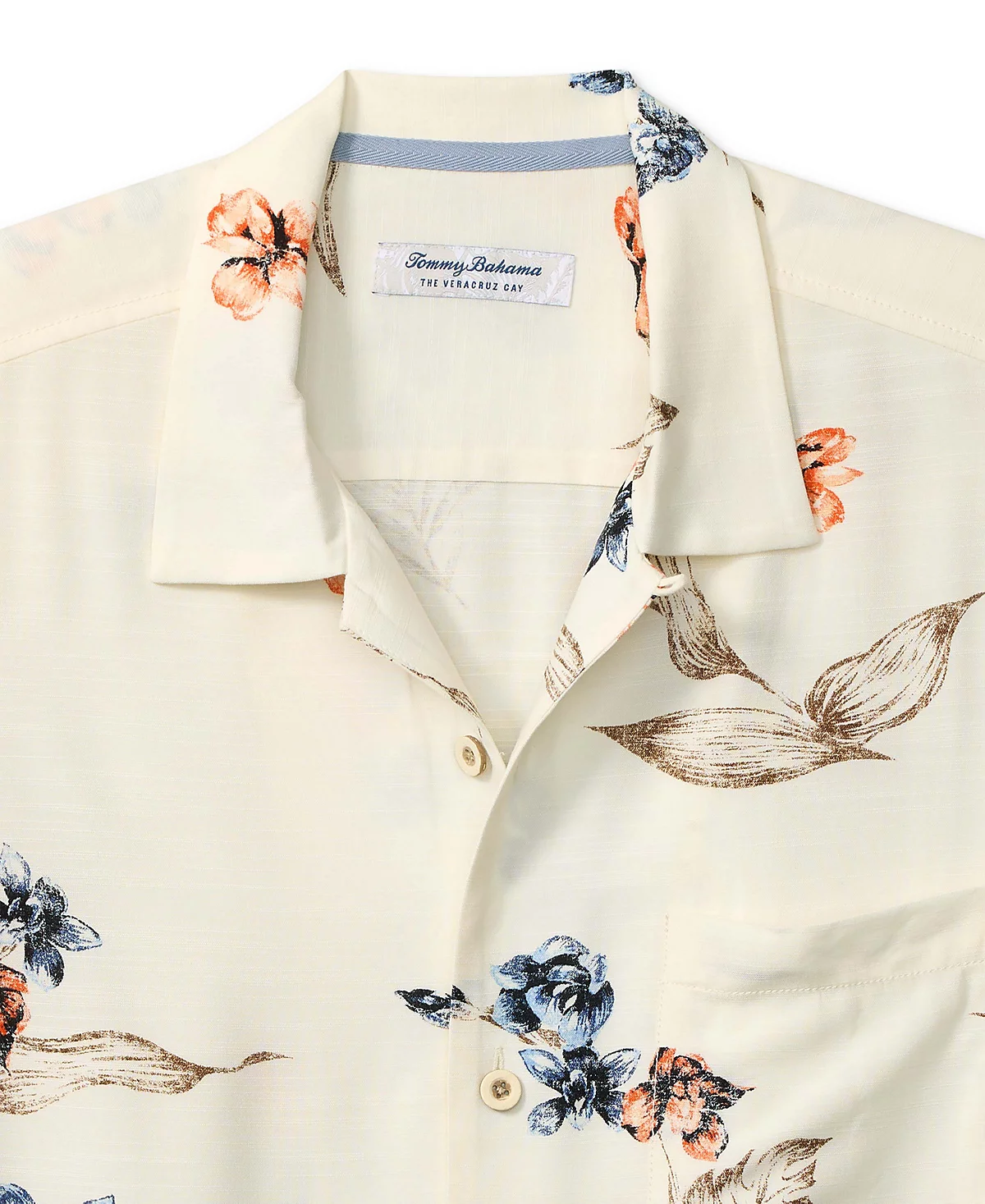 Мужская рубашка Веракрус Кей в цветочек от Tommy Bahama