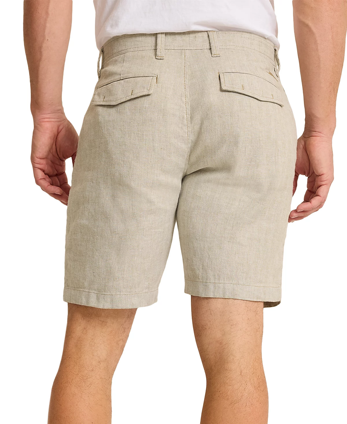 Мужские пляжные льняные шорты Tommy Bahama из береговой ткани