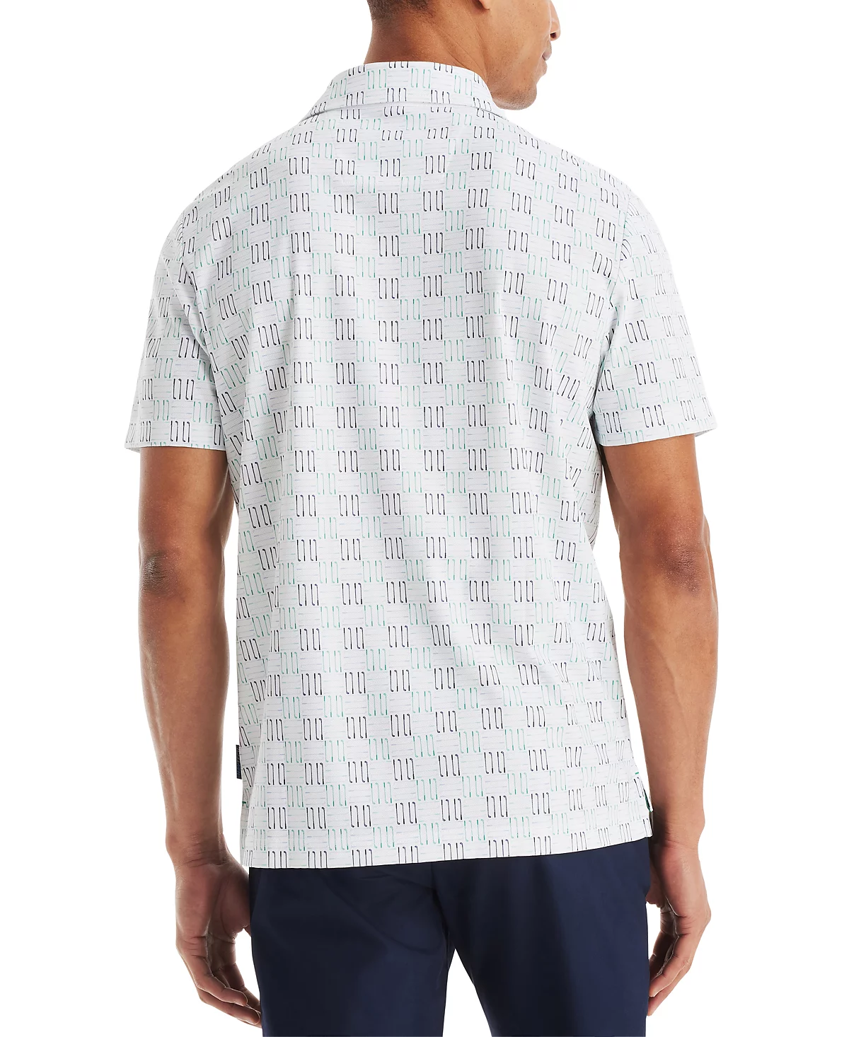 Мужская рубашка-поло для гольфа классического покроя с принтом Nautica 12790₽