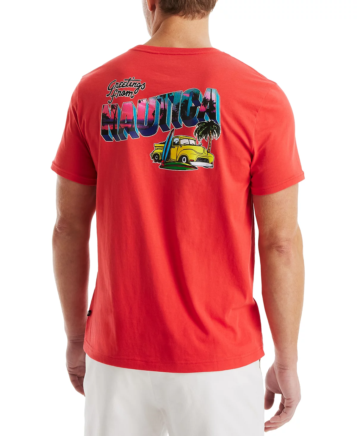 Мужская пляжная футболка с графическим принтом Nautica Vibe 5490₽