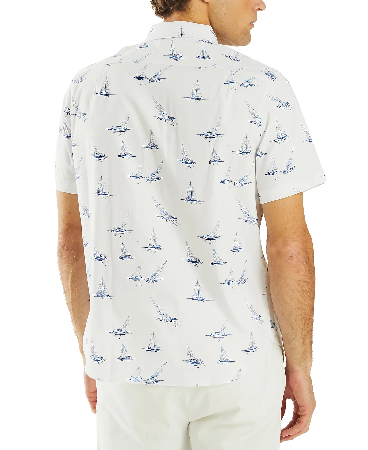 Мужская оксфордская рубашка с рисунком парусника Nautica 11190₽