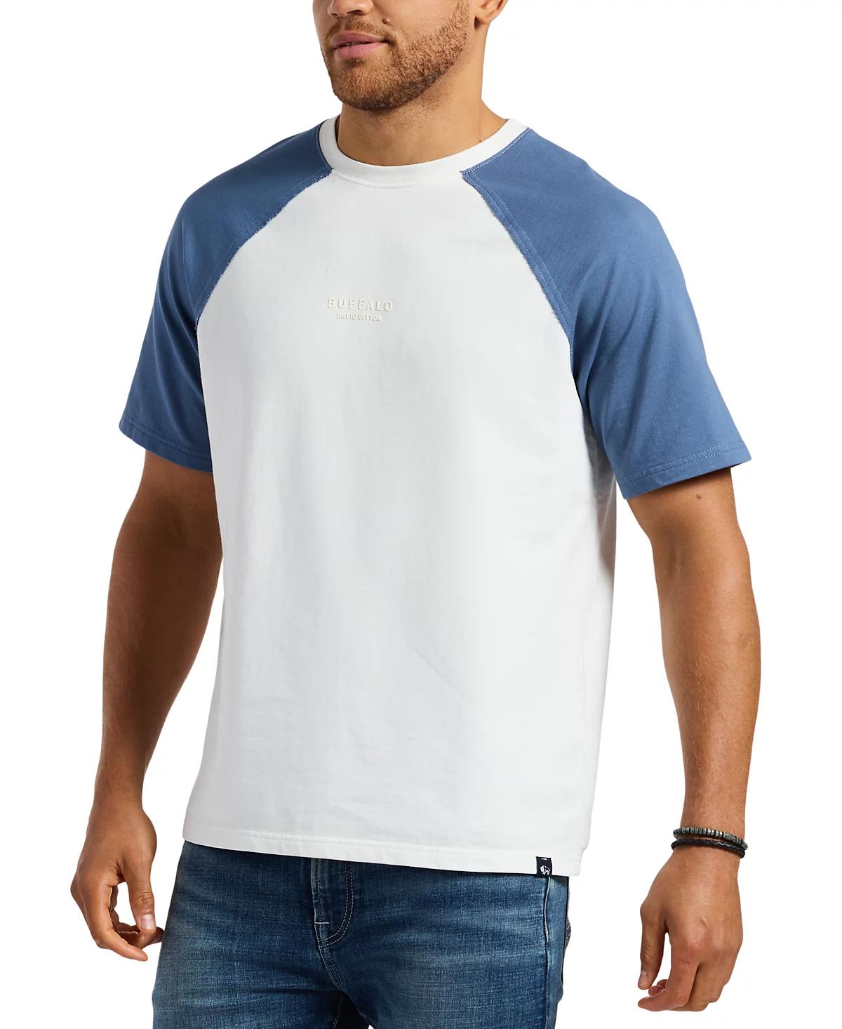 Мужская футболка Killabee с рукавами реглан в цветную клетку 5590₽