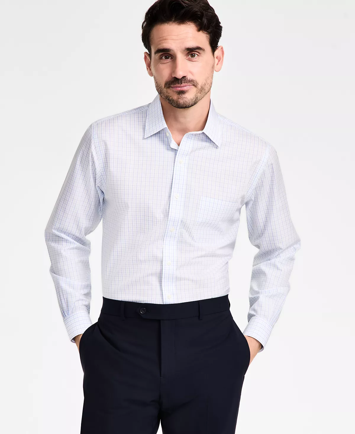 Мужская рубашка Tattersall обычного покроя от B by 16890₽