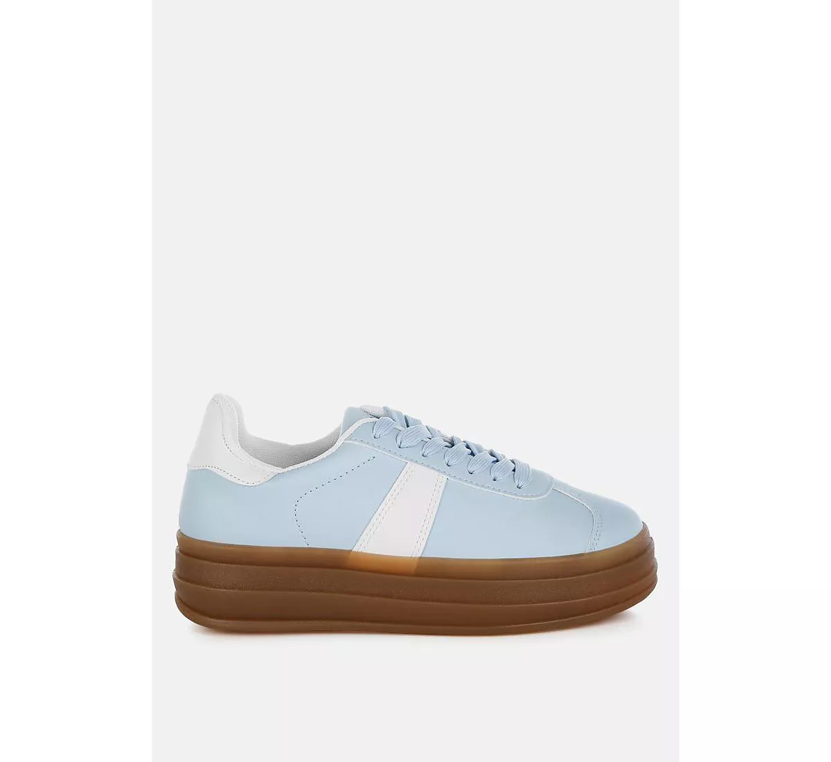 Сногсшибательные кроссовки на шнуровке из искусственной кожи 7190₽