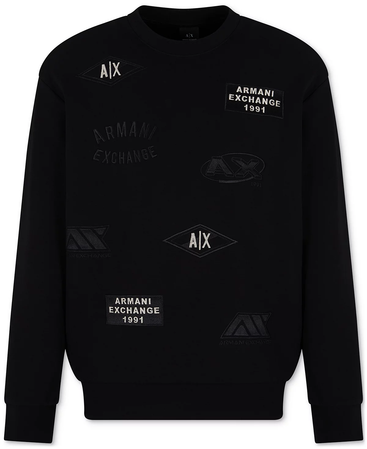 Мужская толстовка с графической нашивкой и логотипом Armani Exchange AX 28590₽