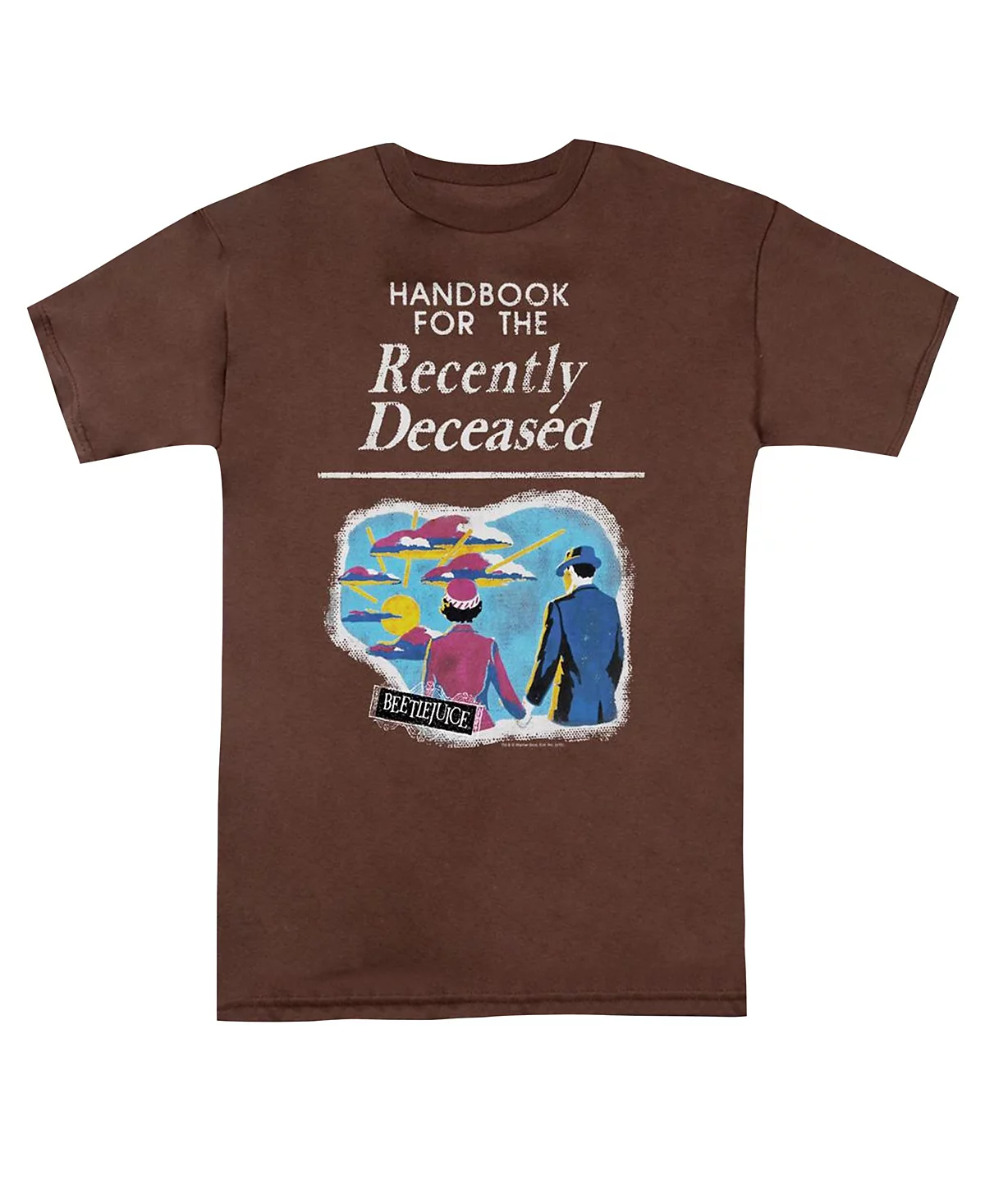 Футболка для взрослых Beetlejuice Mens The Handbook с коротким рукавом 5190₽