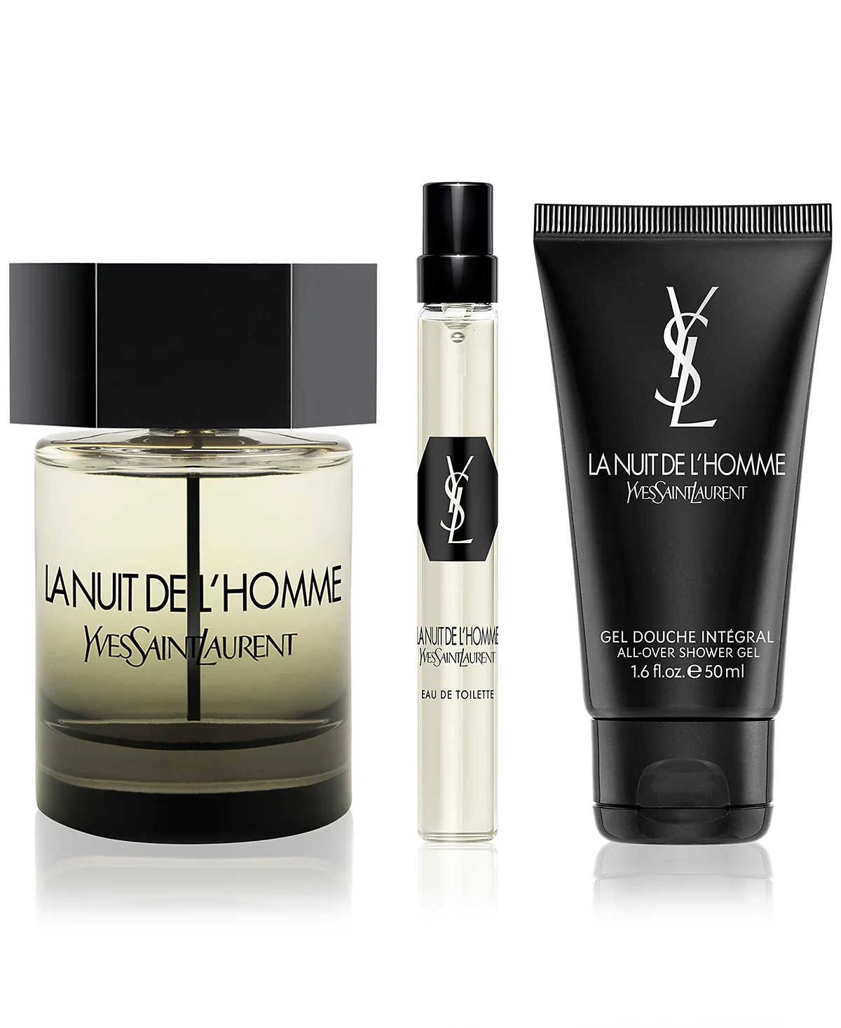 Мужские духи Yves Saint Laurent 3 шт Подарочный набор туалетной воды La Nuit de LHomme 24290₽
