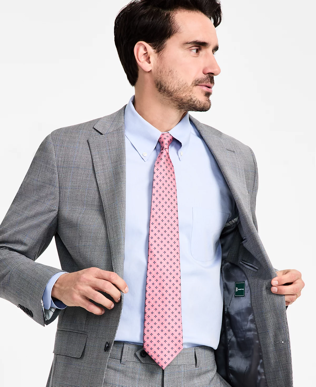 Мужской пиджак и брюки Windowpane от B by Brooks Brothers 36190₽