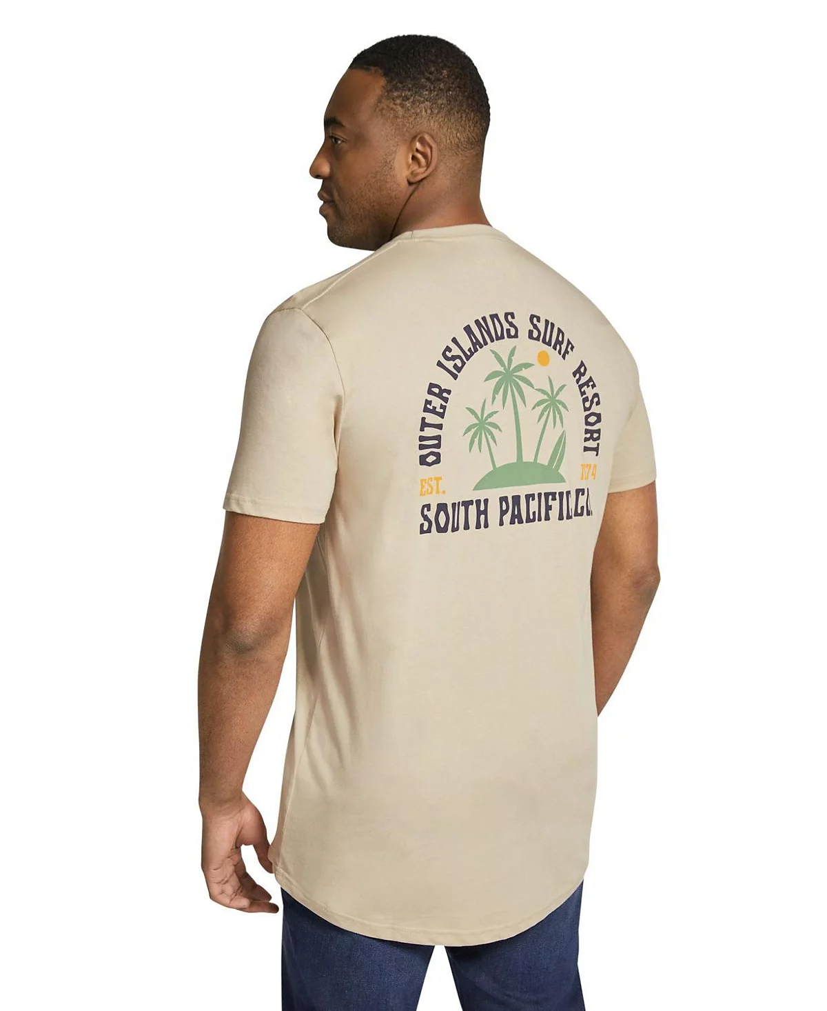 Мужская ярусная футболка для серфинга Johnny Bigg 9290₽