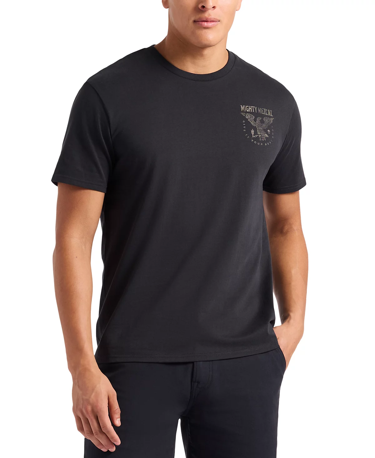 Мужская футболка Tonders с коротким рукавом и графическим вырезом лодочкой 6690₽