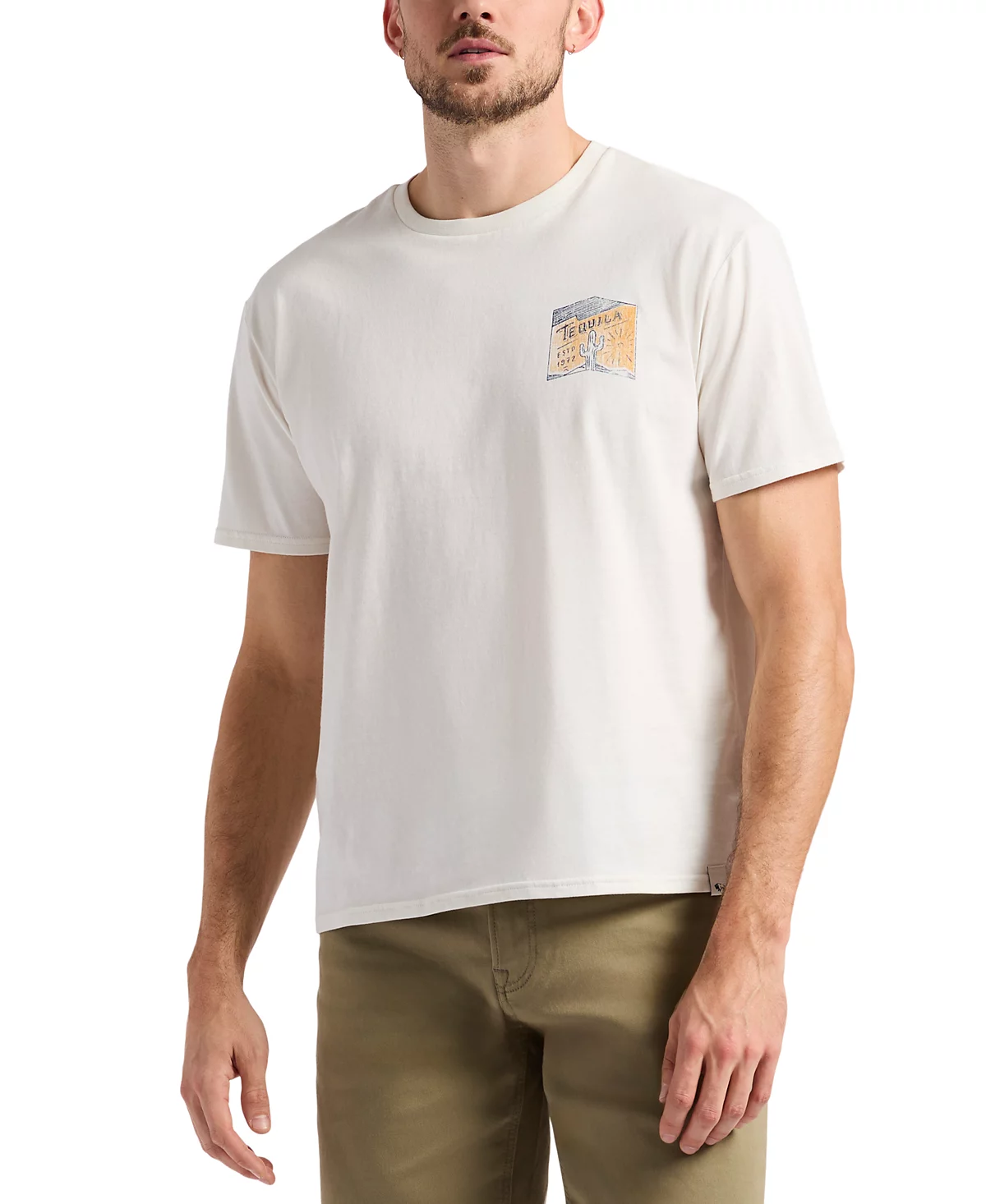 Мужская футболка Tinglev с коротким рукавом и графическим вырезом лодочкой 6690₽